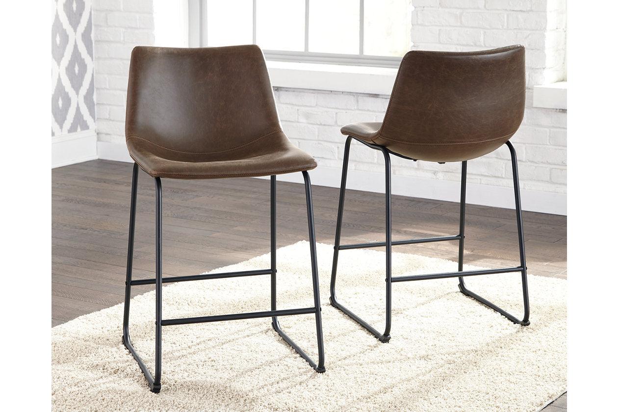 Centiar Brown Counter Height Barstool, Set of 2 - Image 6
