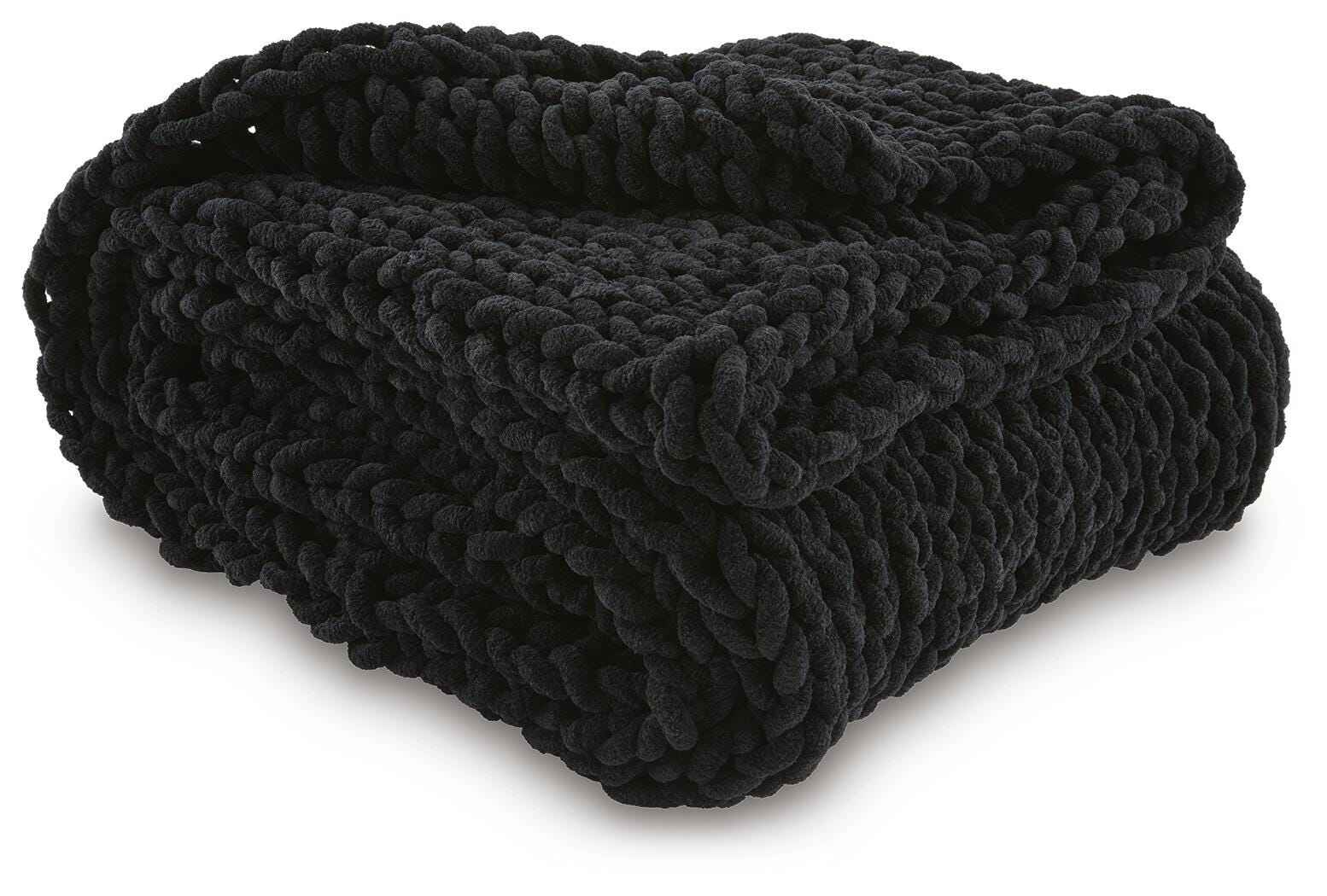 Chaddon Black Throw - Image 2