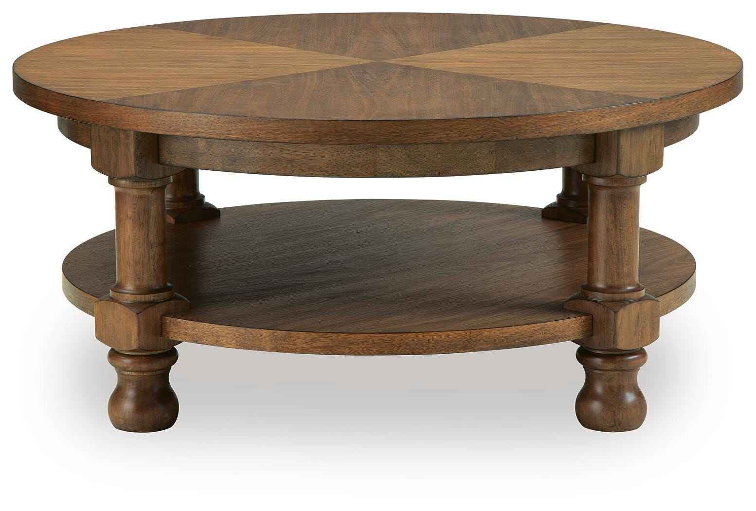 Chadworth Medium Brown Coffee Table - Image 3