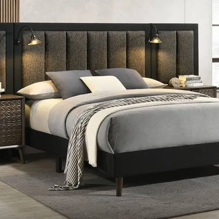 Chalfont Dark Brown 4-Piece Queen Bedroom Set - Image 2