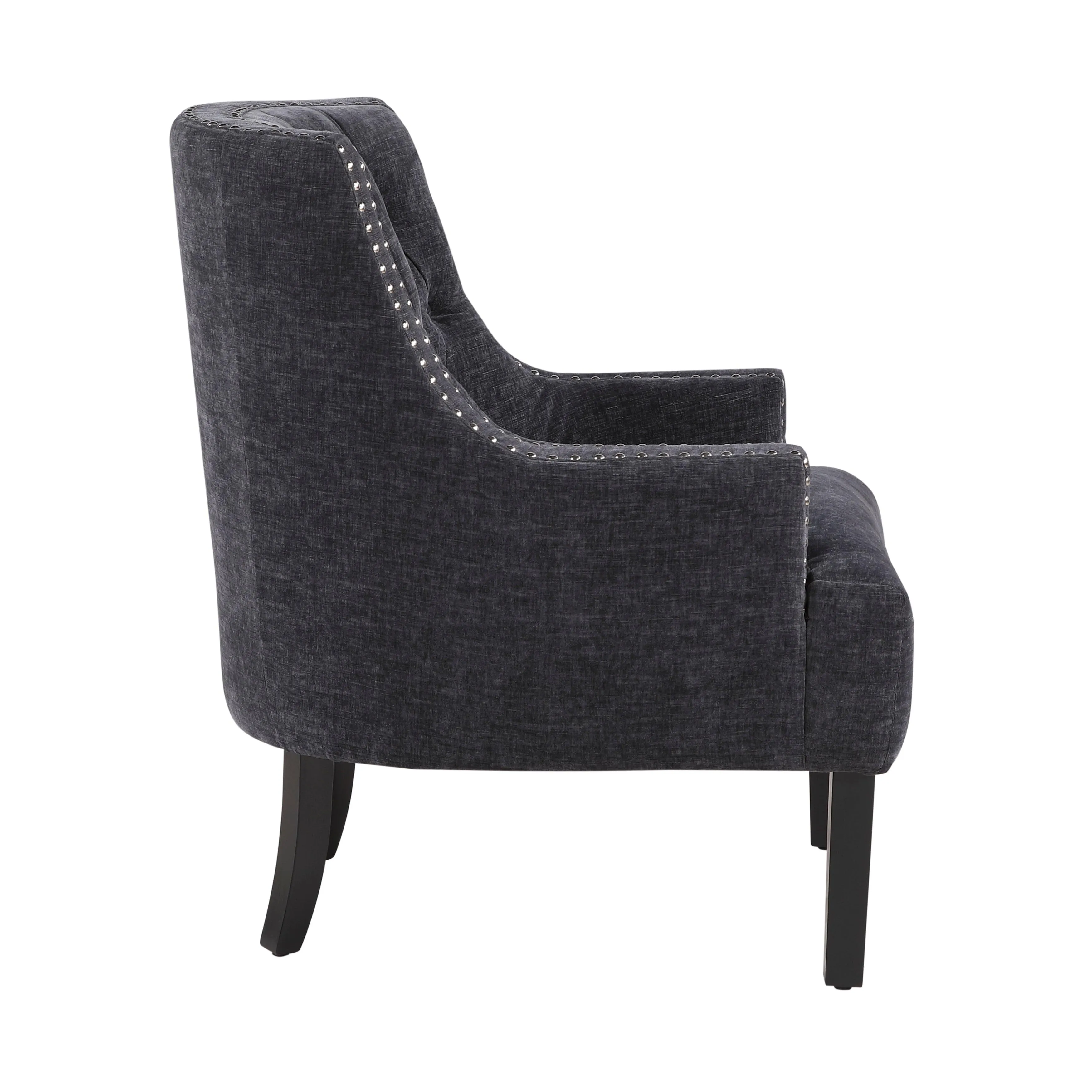 Charisma Black Accent Chair - Image 2