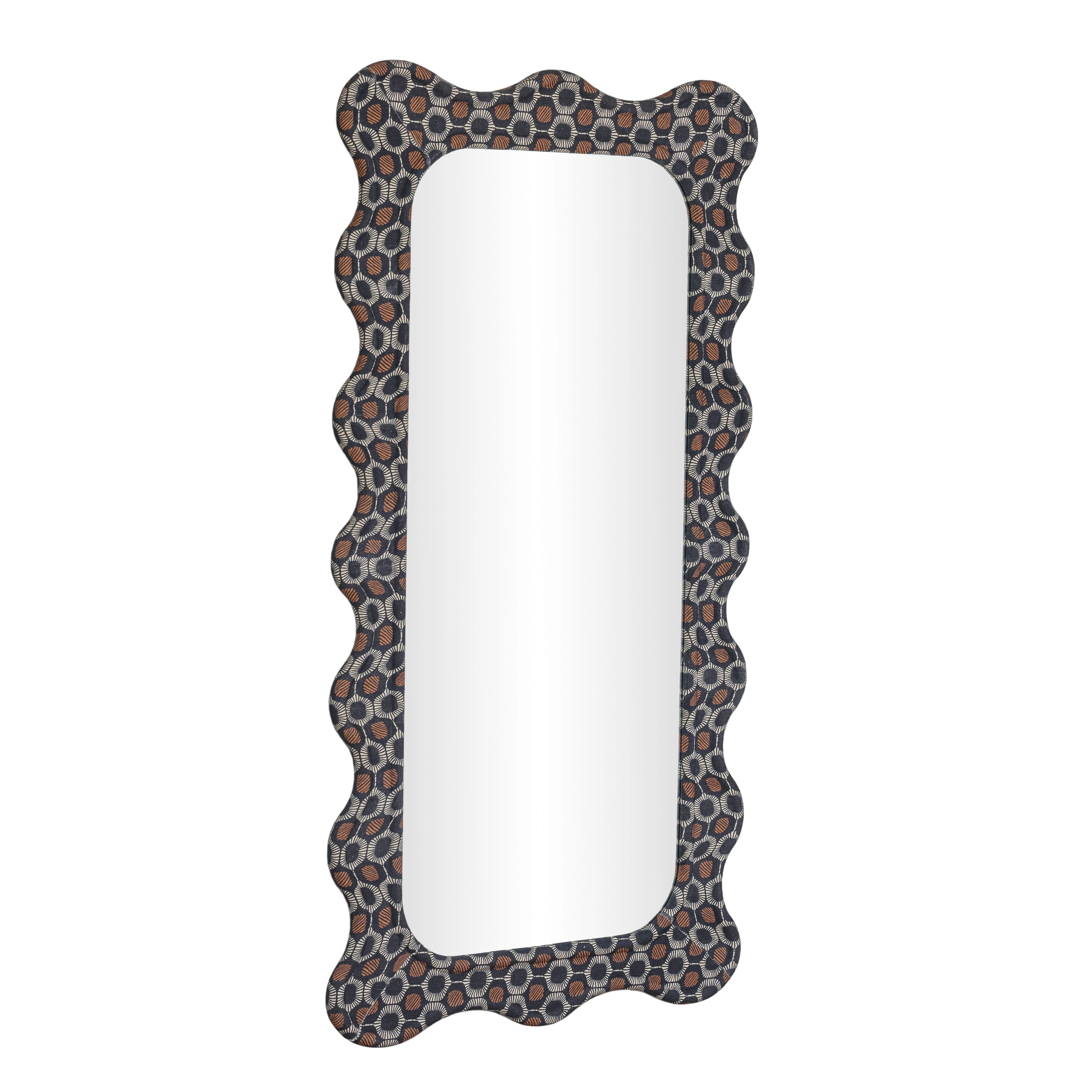 Charlene 39"X75" Squiggle Wall Mirror - Image 2