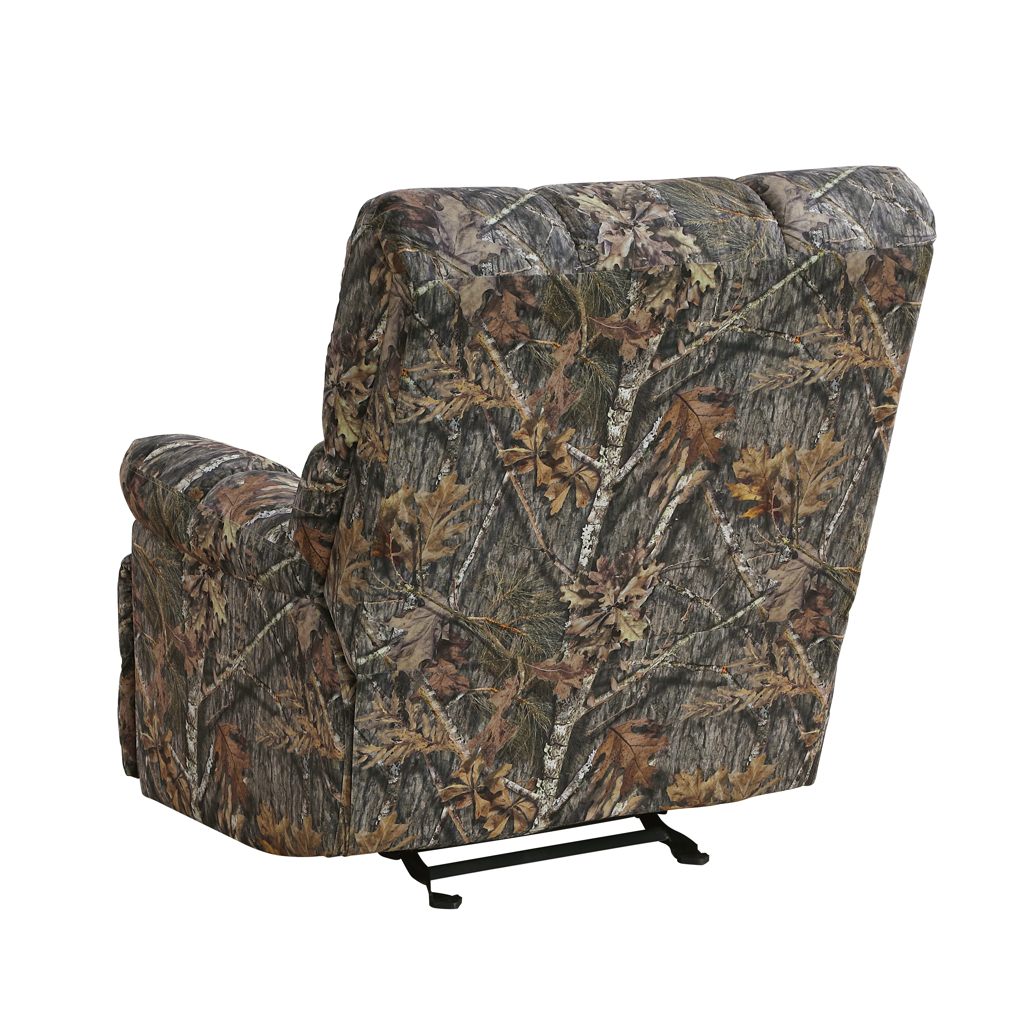 Charleston Camoflage Upholstered Glider Recliner Chair - Image 5