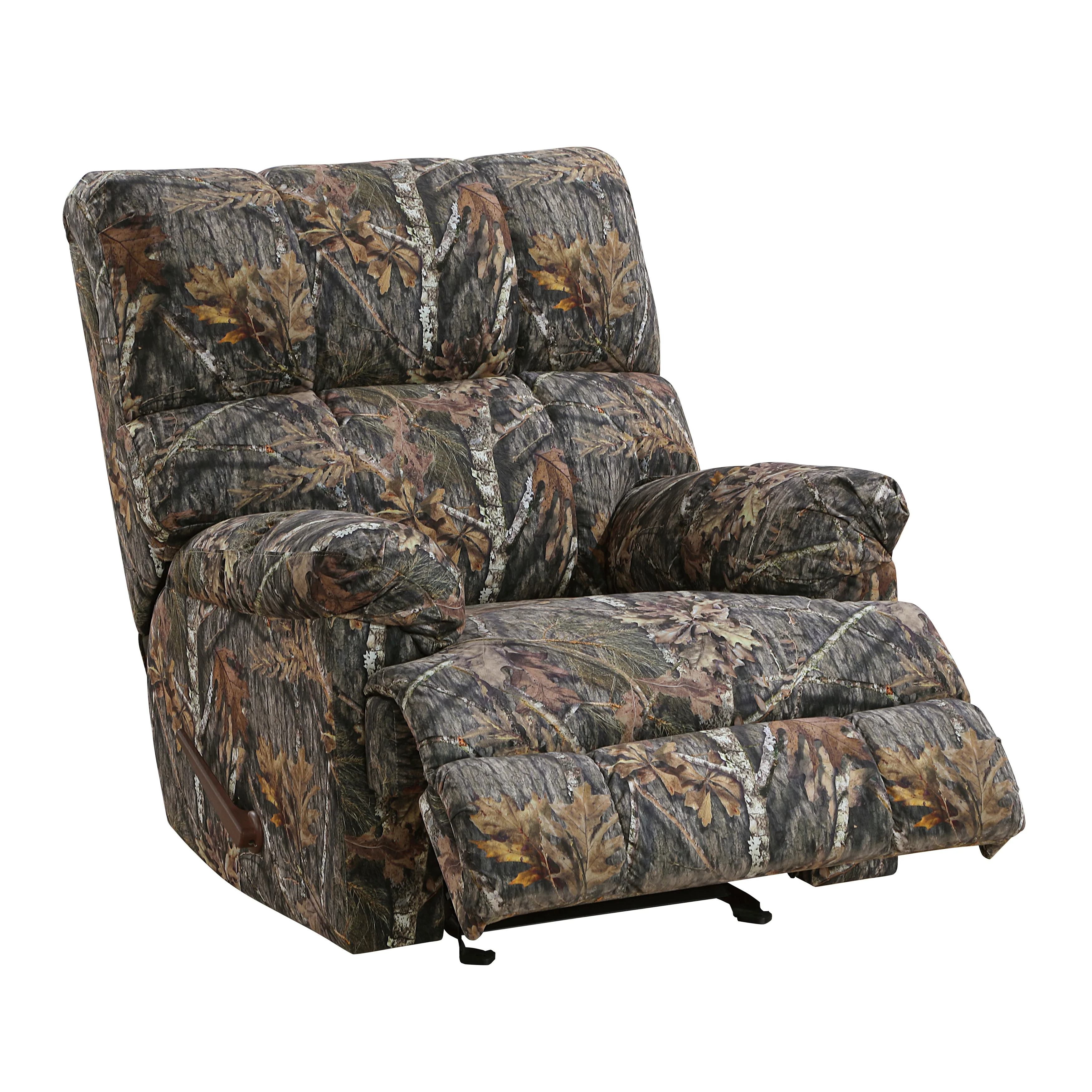 Charleston Camoflage Upholstered Glider Recliner Chair - Image 7