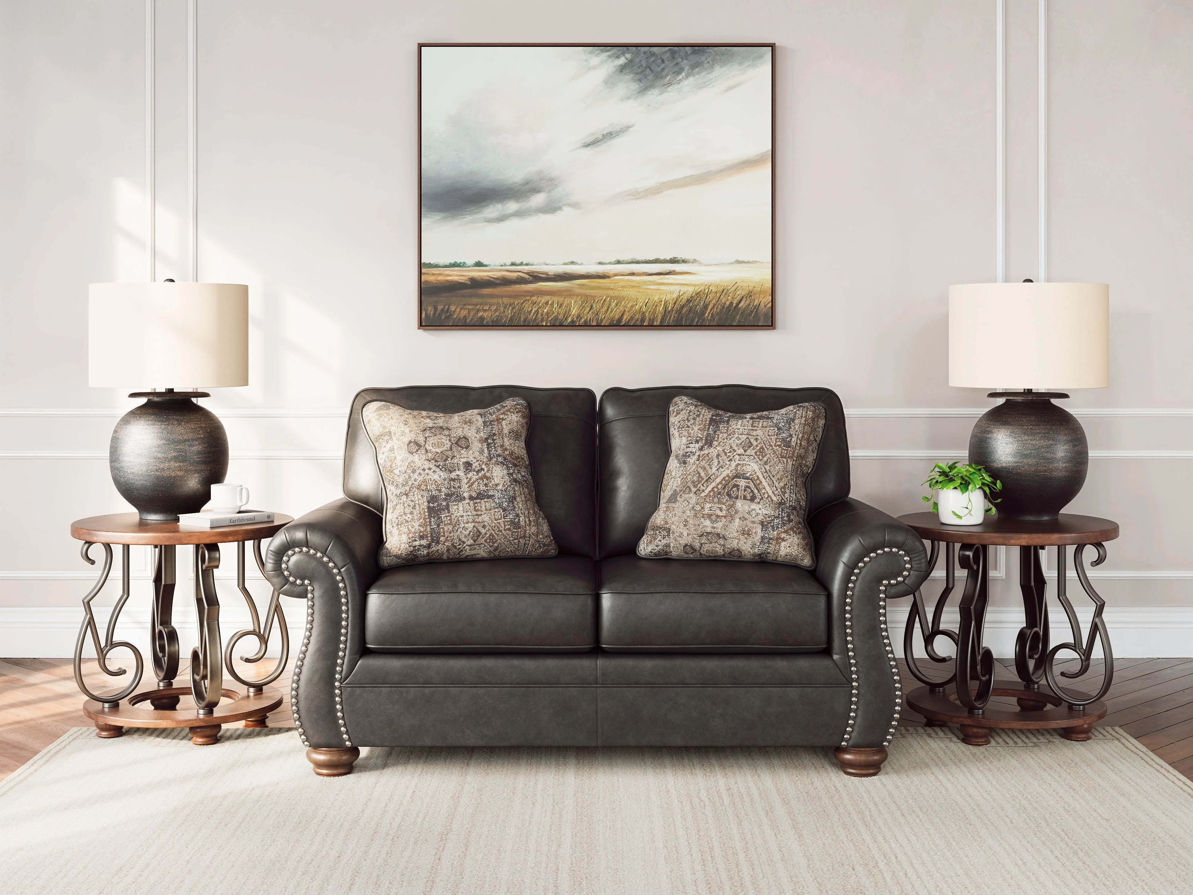 Chasemore Granite Sofa and Loveseat - Image 14