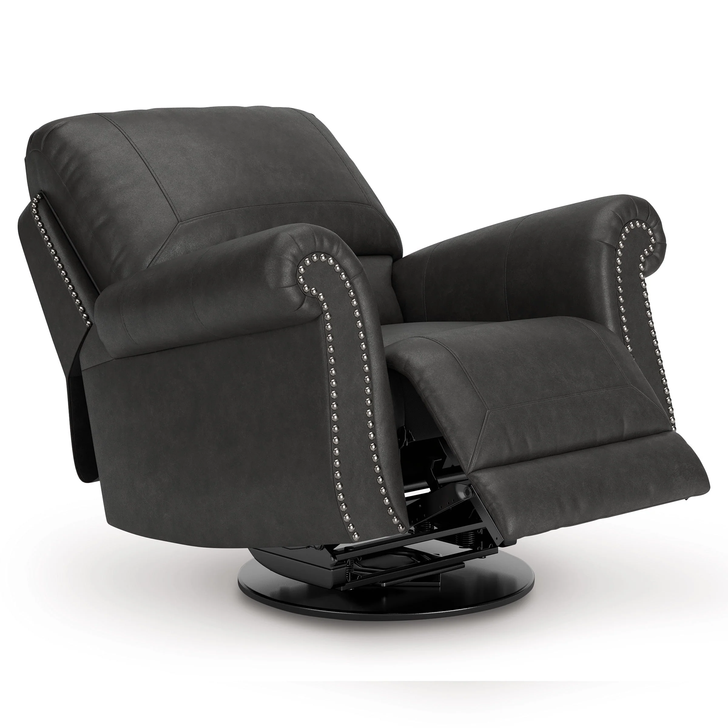 Chasemore Granite Swivel Glider Recliner - Image 6