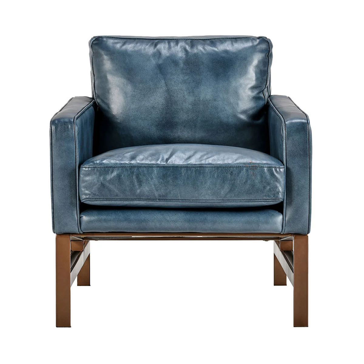 Chazzie Accent Chair - Ocean Blue - Image 2