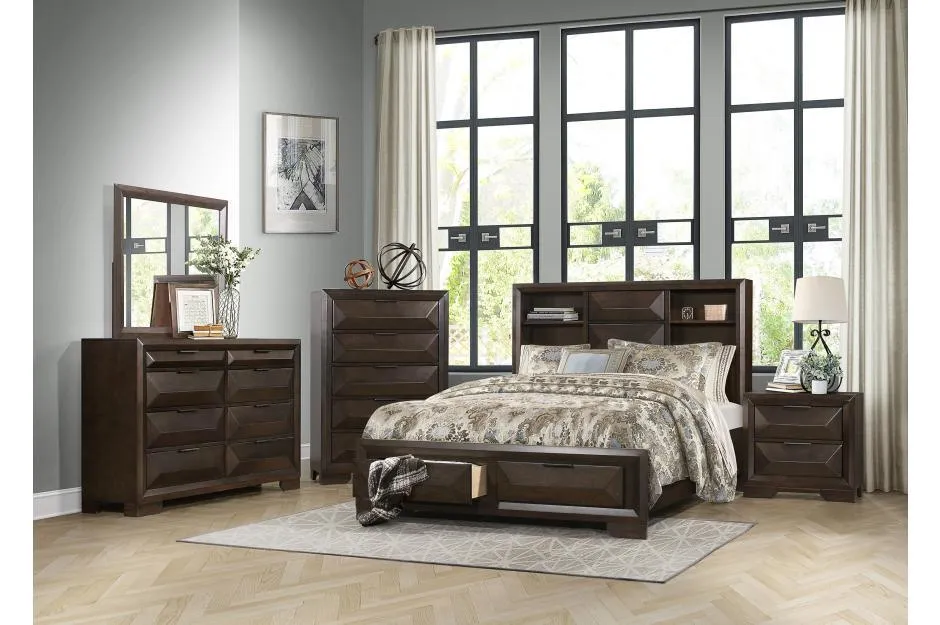 Chesky Warm Espresso Dresser - Image 2
