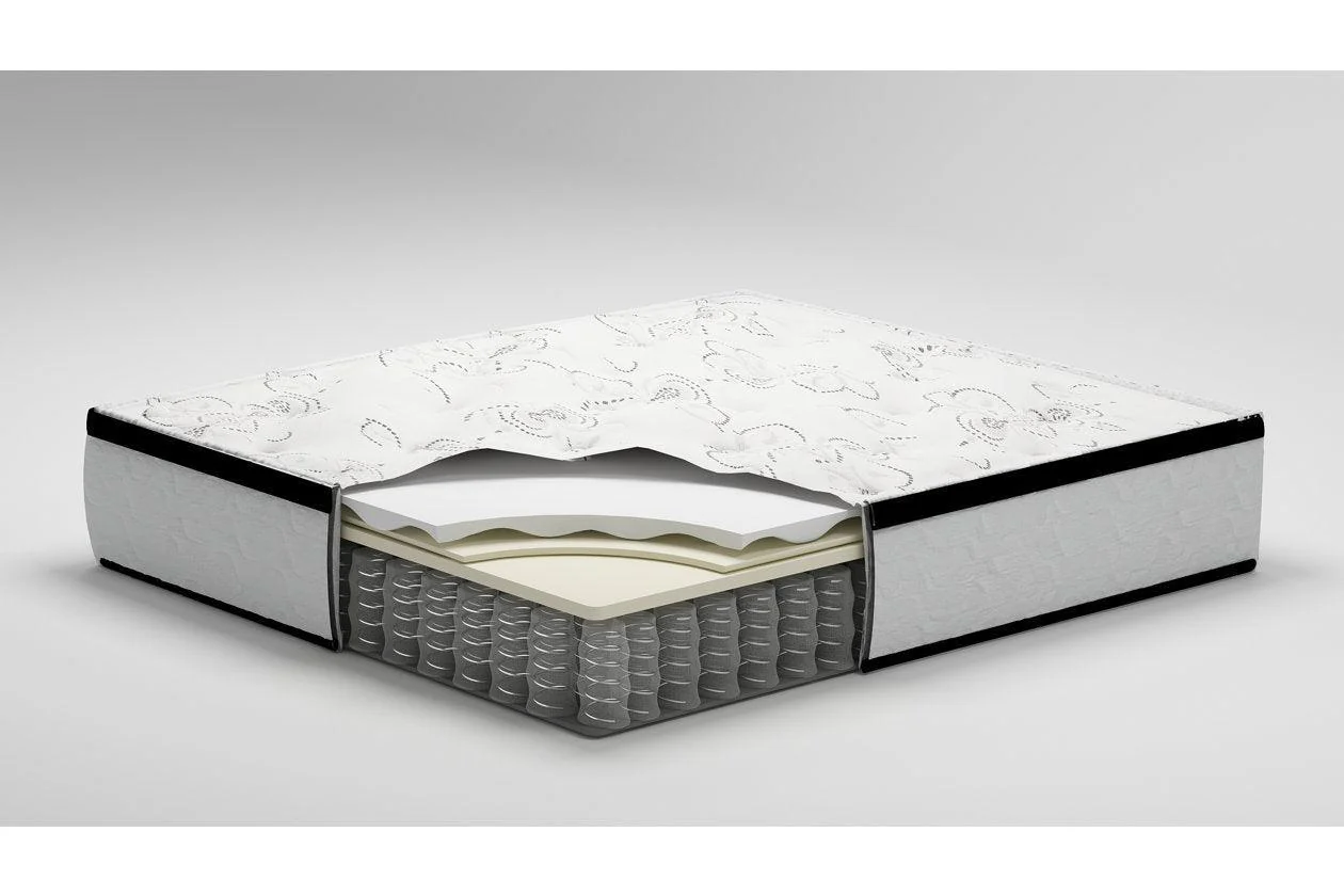 Chime 12 Inch Hybrid White King Mattress in a Box - Image 2