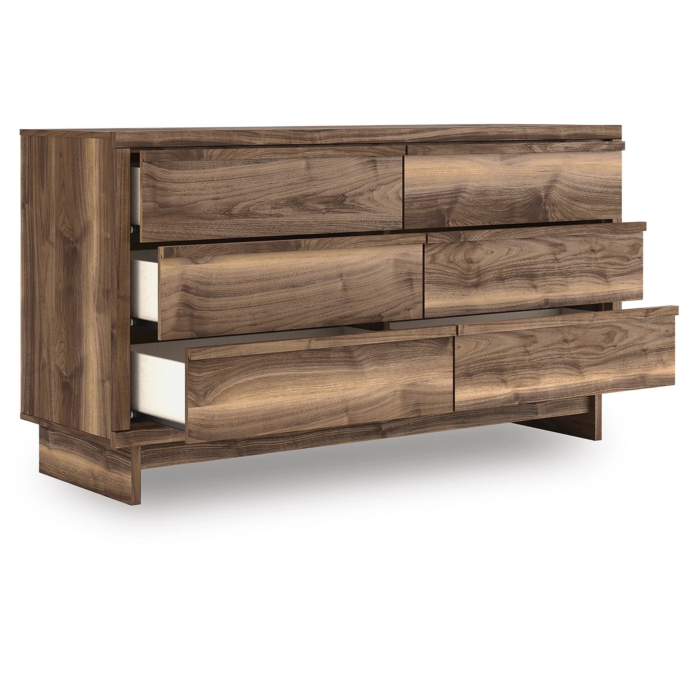 Chirason Brown Storage Panel Bedroom Set with 2 One-Side Drawers - Image 19