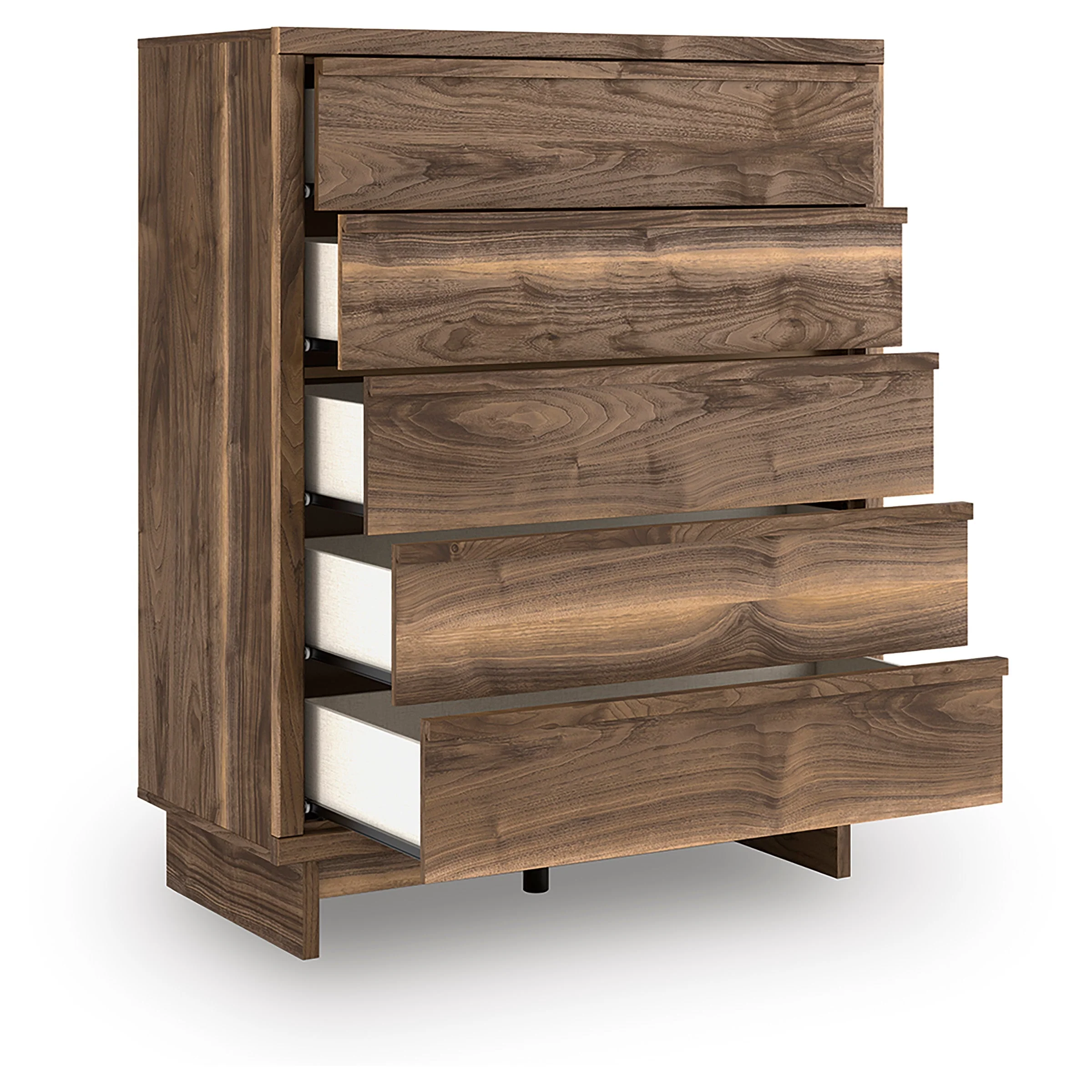 Chirason Brown Storage Panel Bedroom Set with 2 One-Side Drawers - Image 23