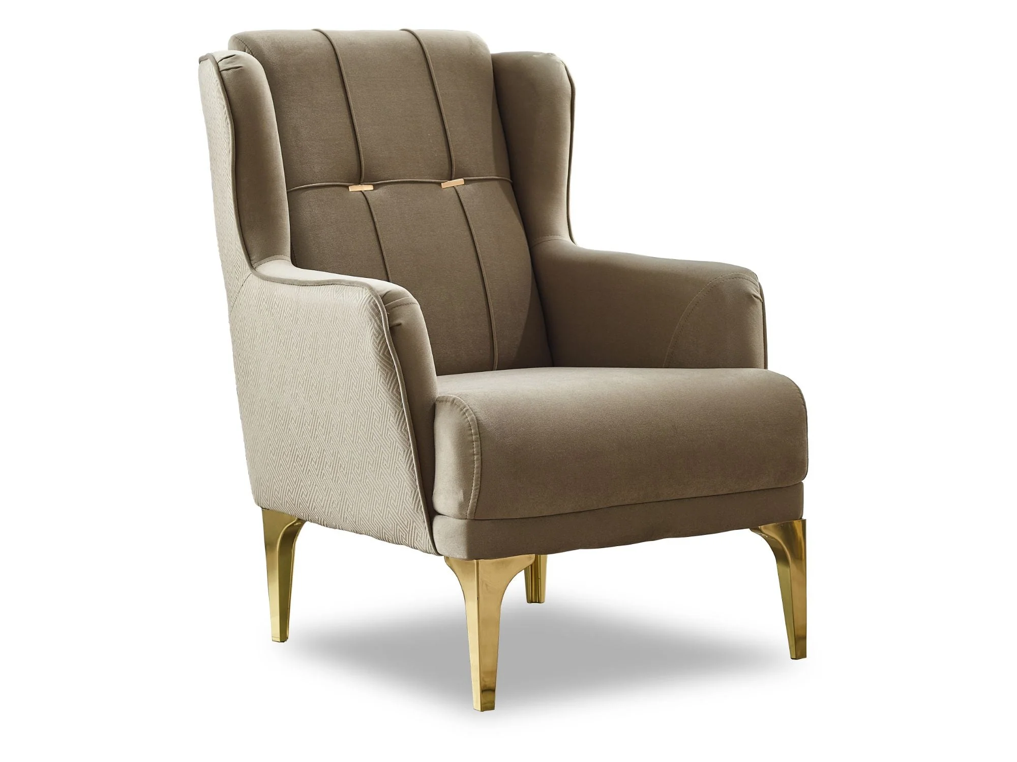 Clara Beige 3-pieces (Sofa & Loveseat & Chair) Living Room Set - Image 10