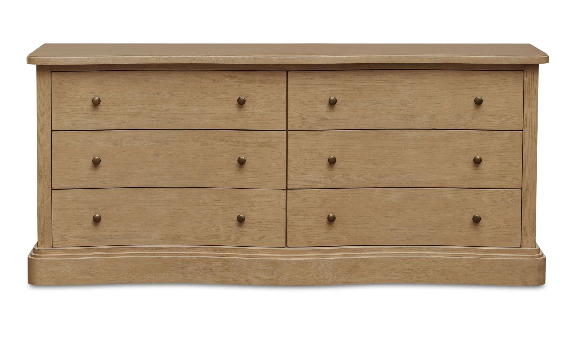 Clarence 6 Drawer Dresser Natural