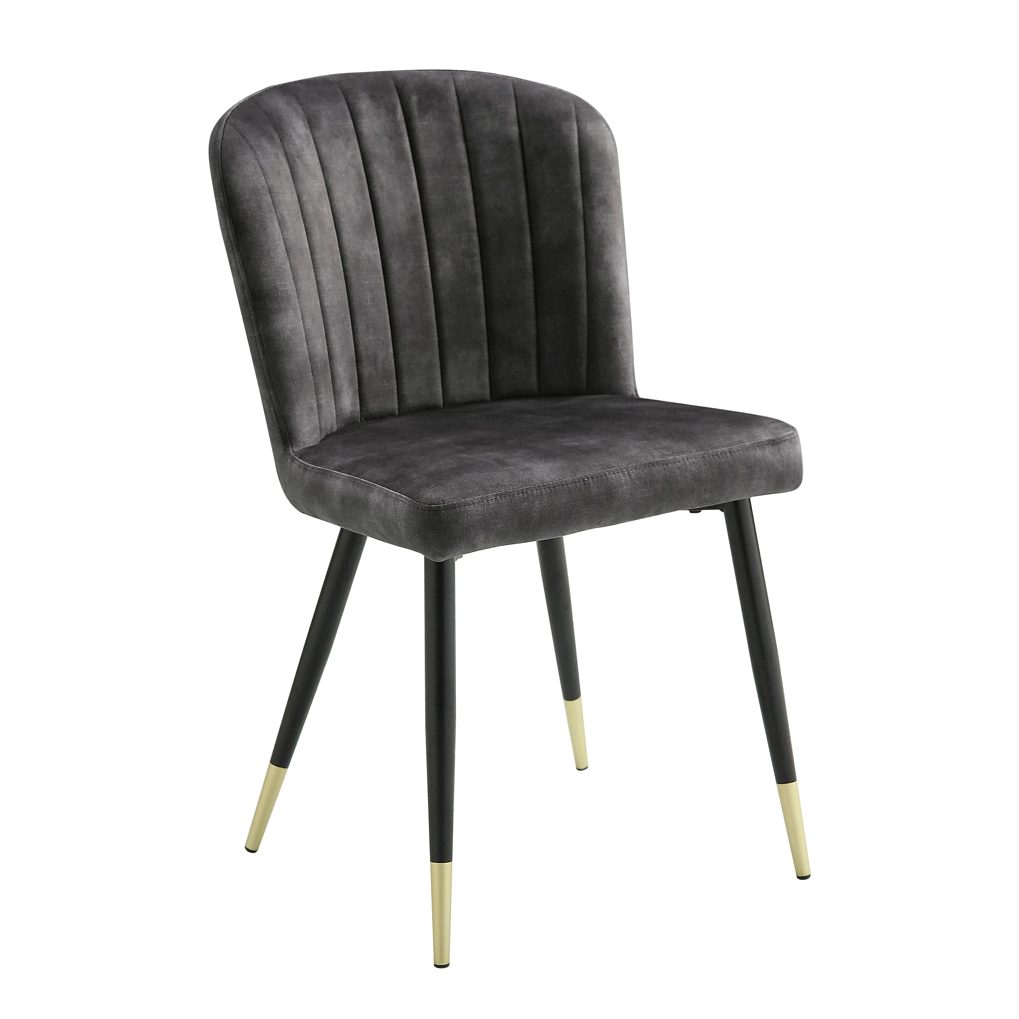 Clemente Gray Dining Side Chair, Set of 2