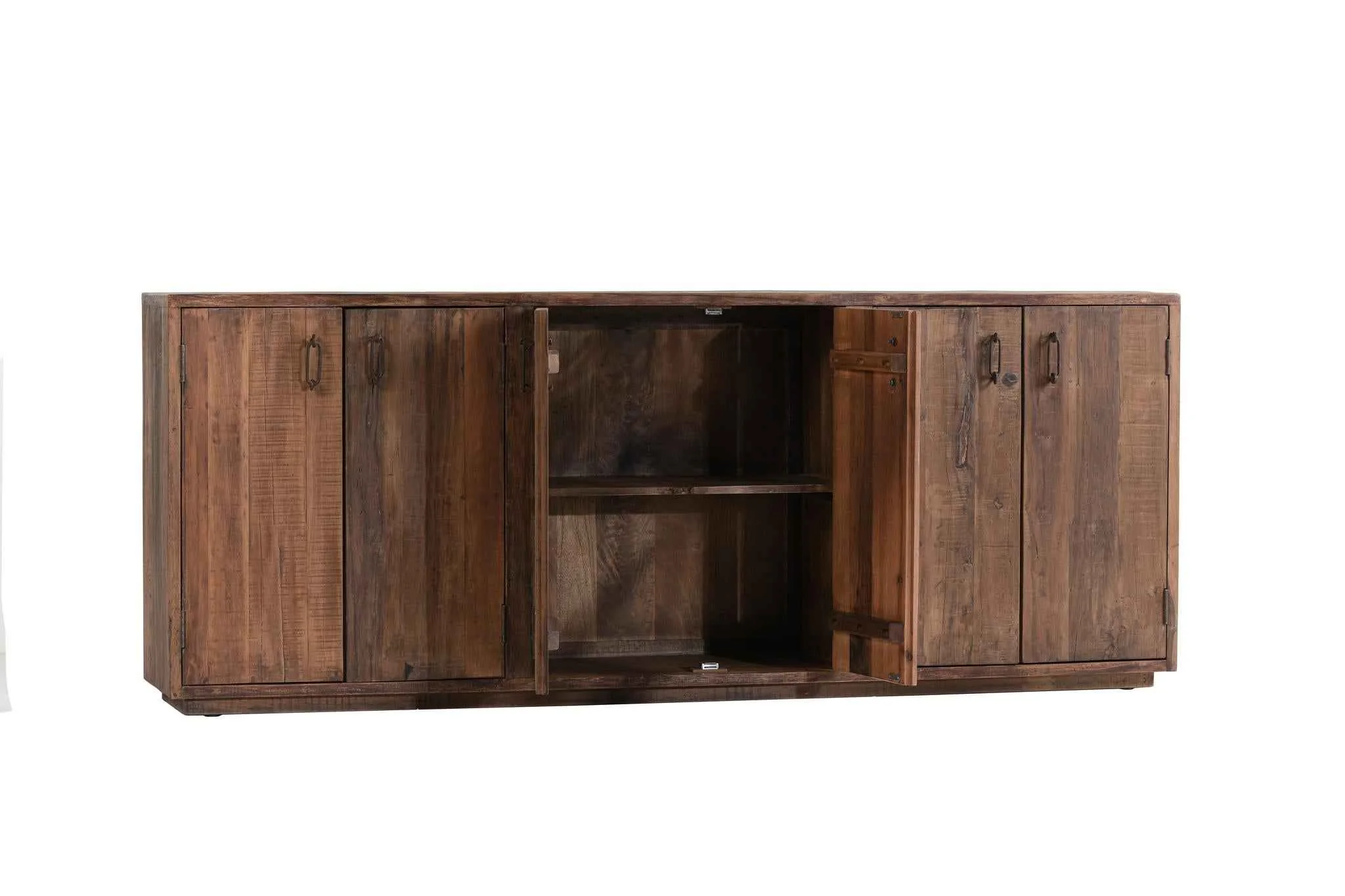 Cleo 6 Door Cabinet - Natural - Image 4