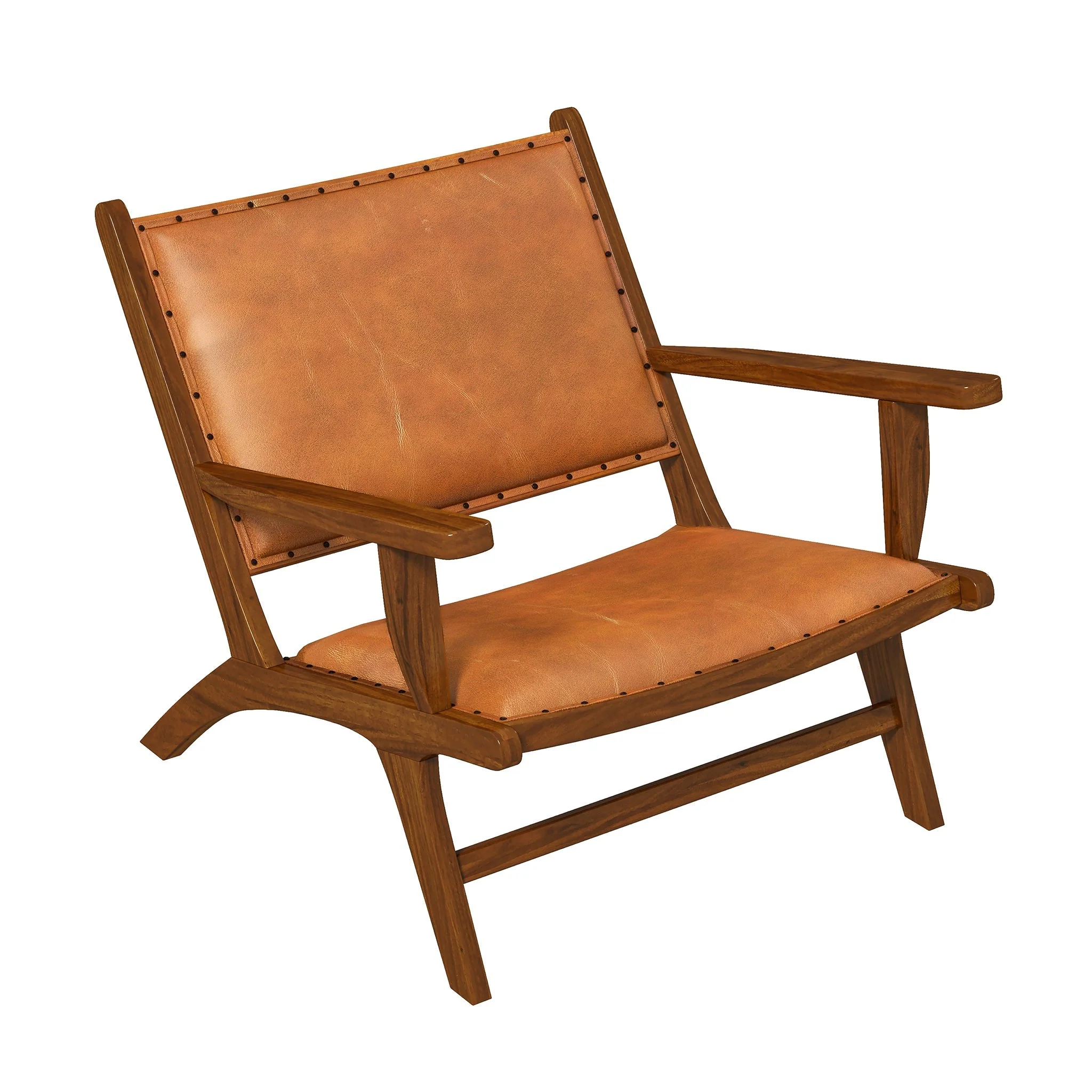 Colin Tan Genuine Leather Lounge Chair