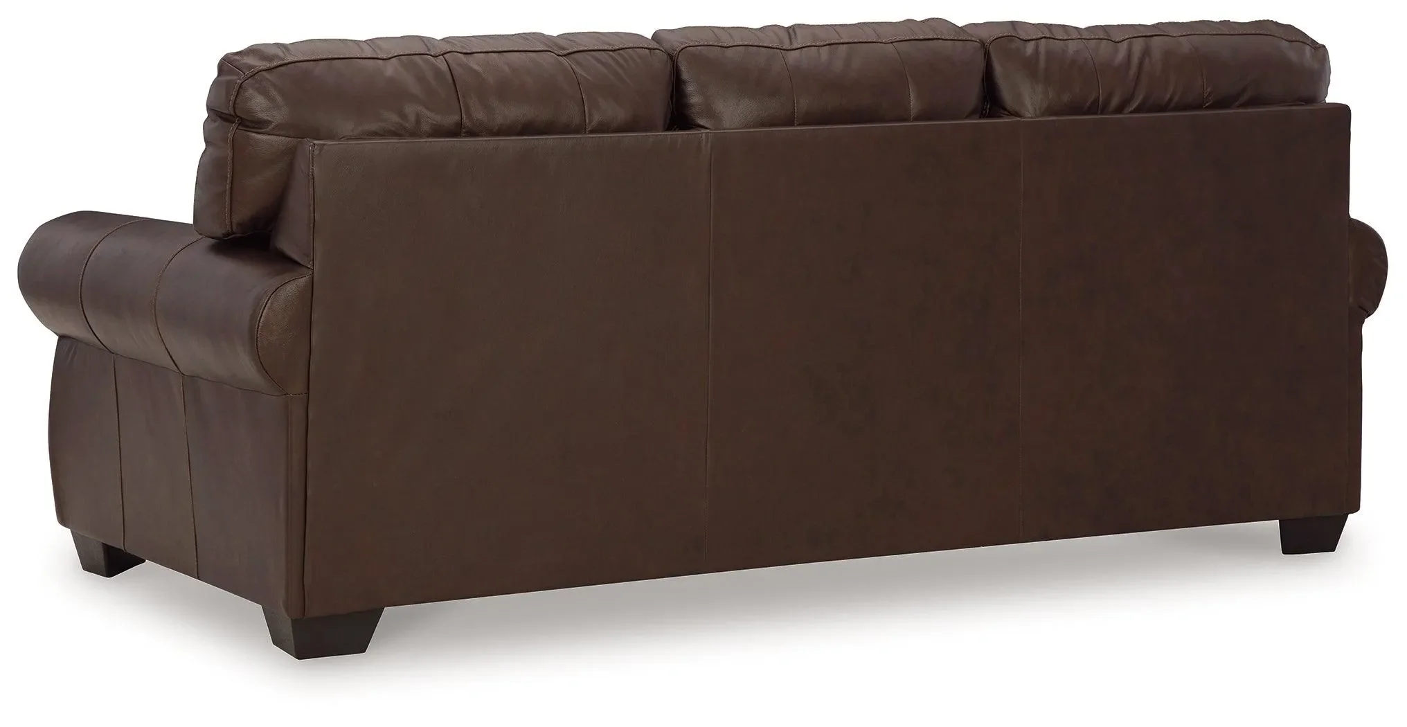 Colleton Dark Brown Leather Sofa - Image 5