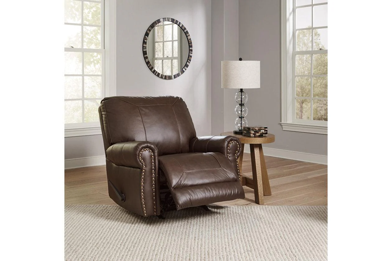 Colleton Dark Brown Sofa and Recliner - Image 13
