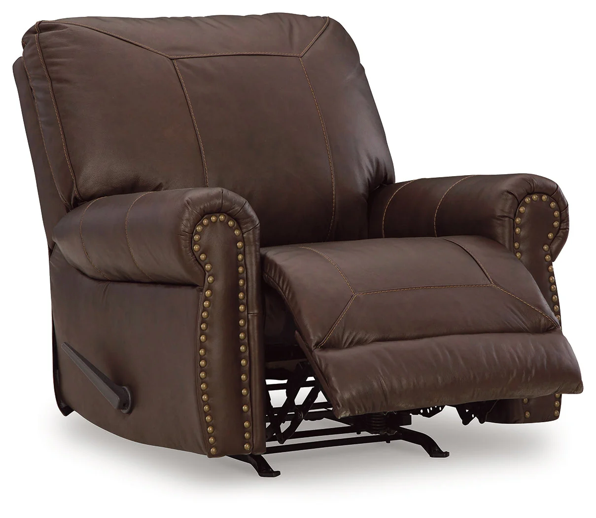 Colleton Sofa, Loveseat and Recliner in Dark Brown - Image 11