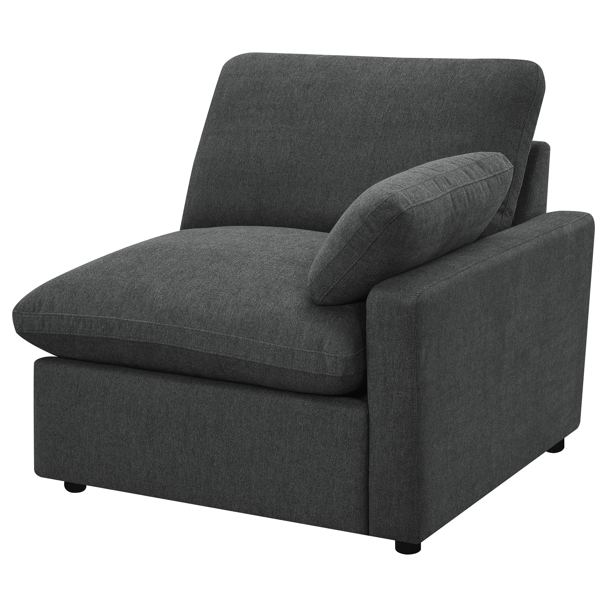 Collins Dark Grey 5-piece Modular Power Reclining Sectional - Image 10