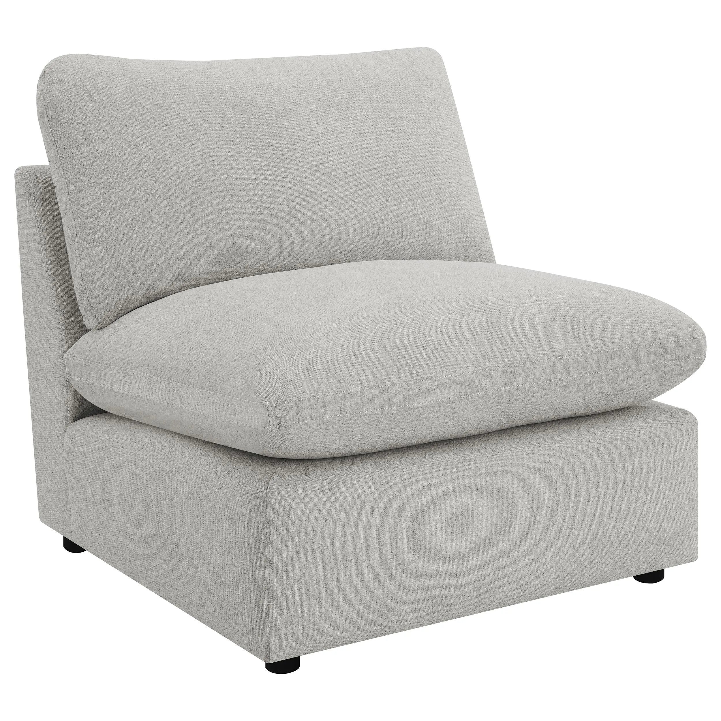 Collins Gray 5-Piece Modular Power Reclining Sectional Sofa - Image 3