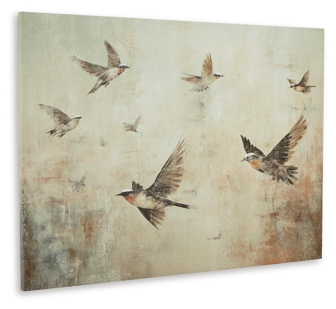 Collmund Gray/Brown Wall Art - Image 2