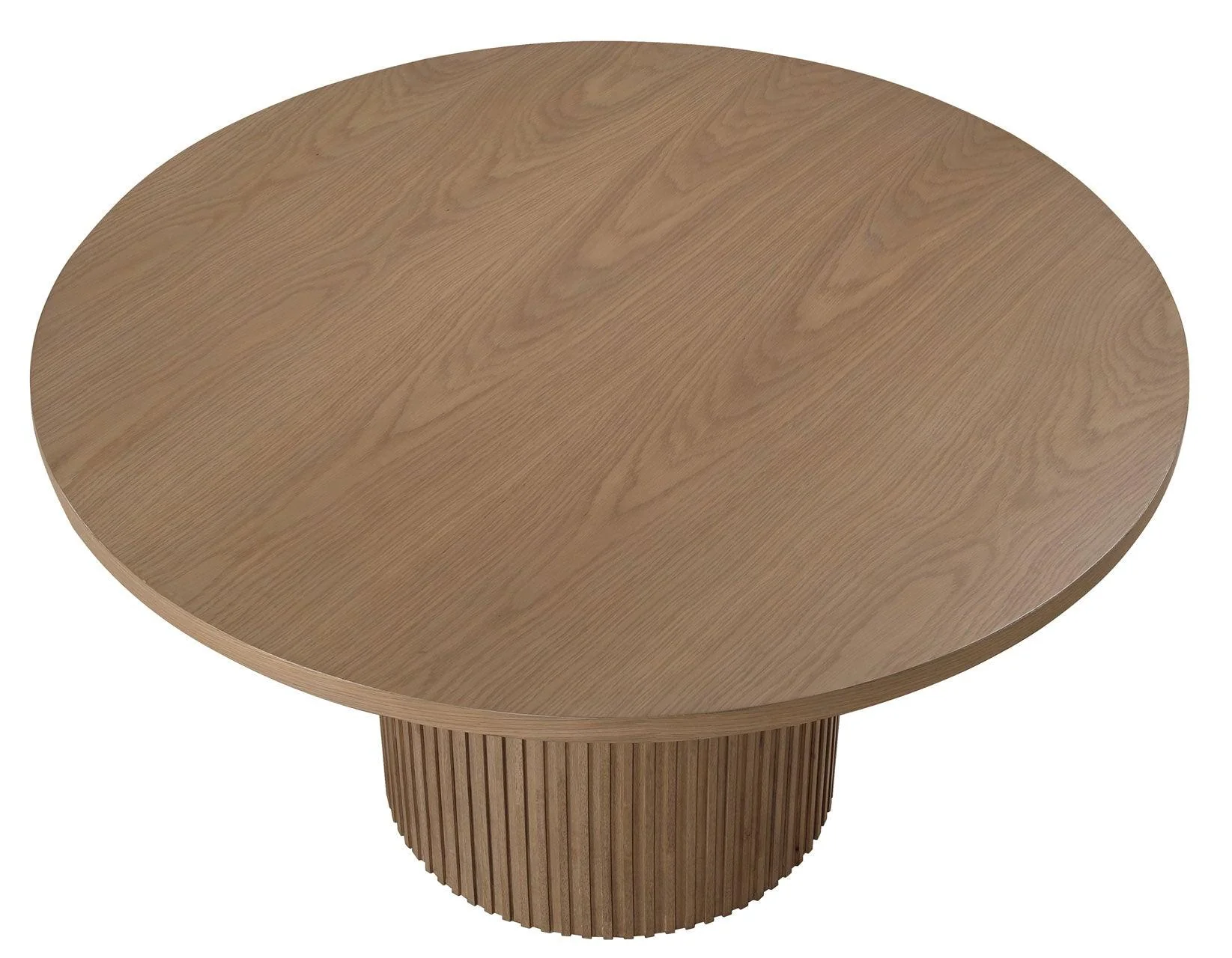Colvin 52″ Round Dining Table, Toffee finish - Image 4