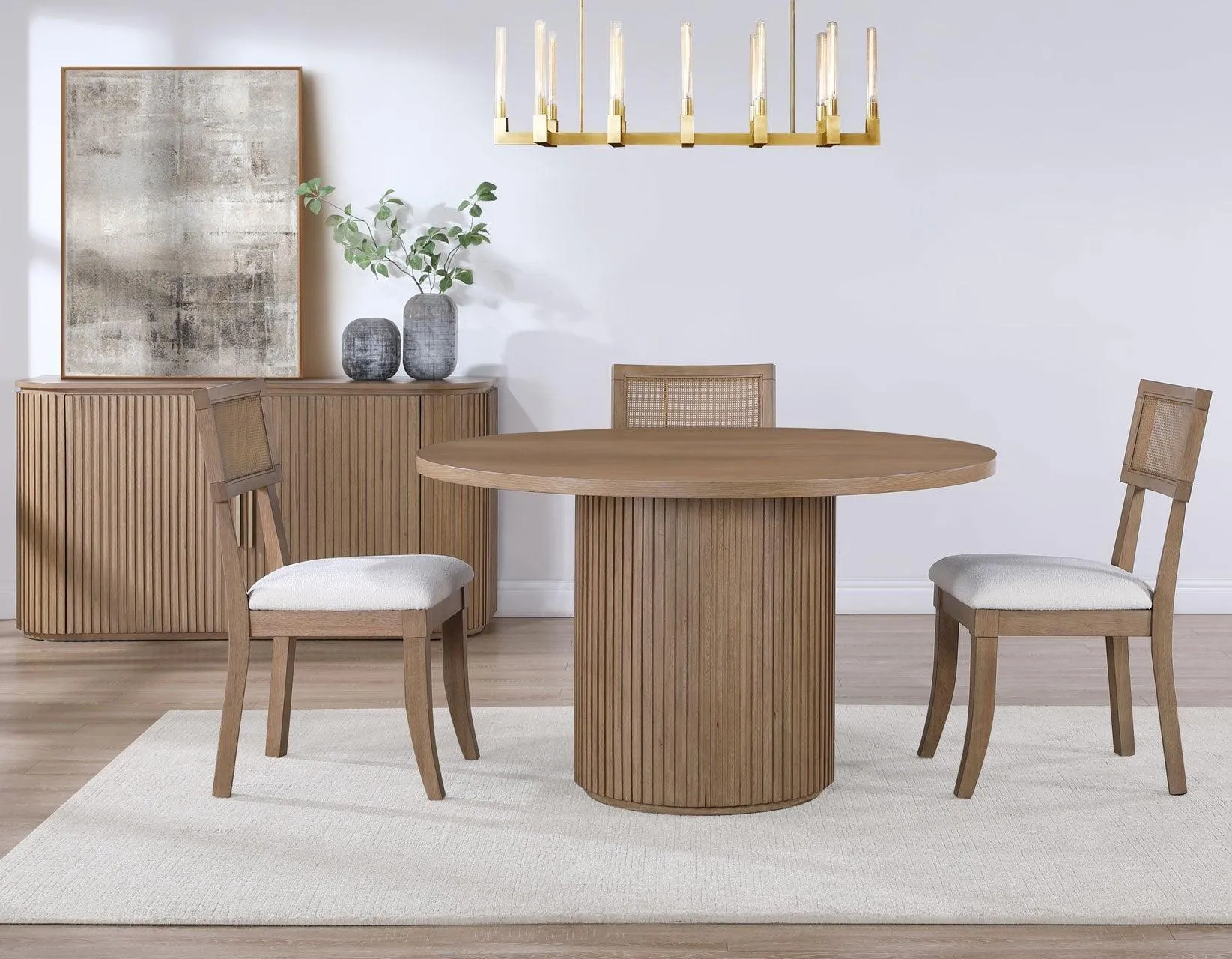 Colvin Cane Side Chair, Brown - Image 3
