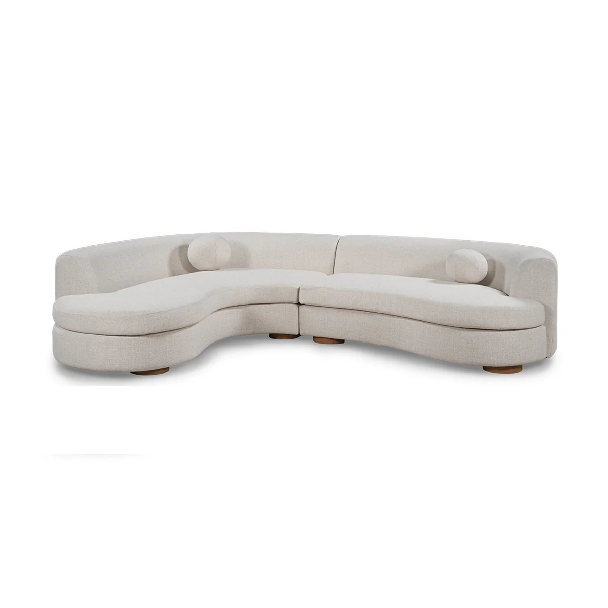 Concord 2 Piece Sectional - Ivory