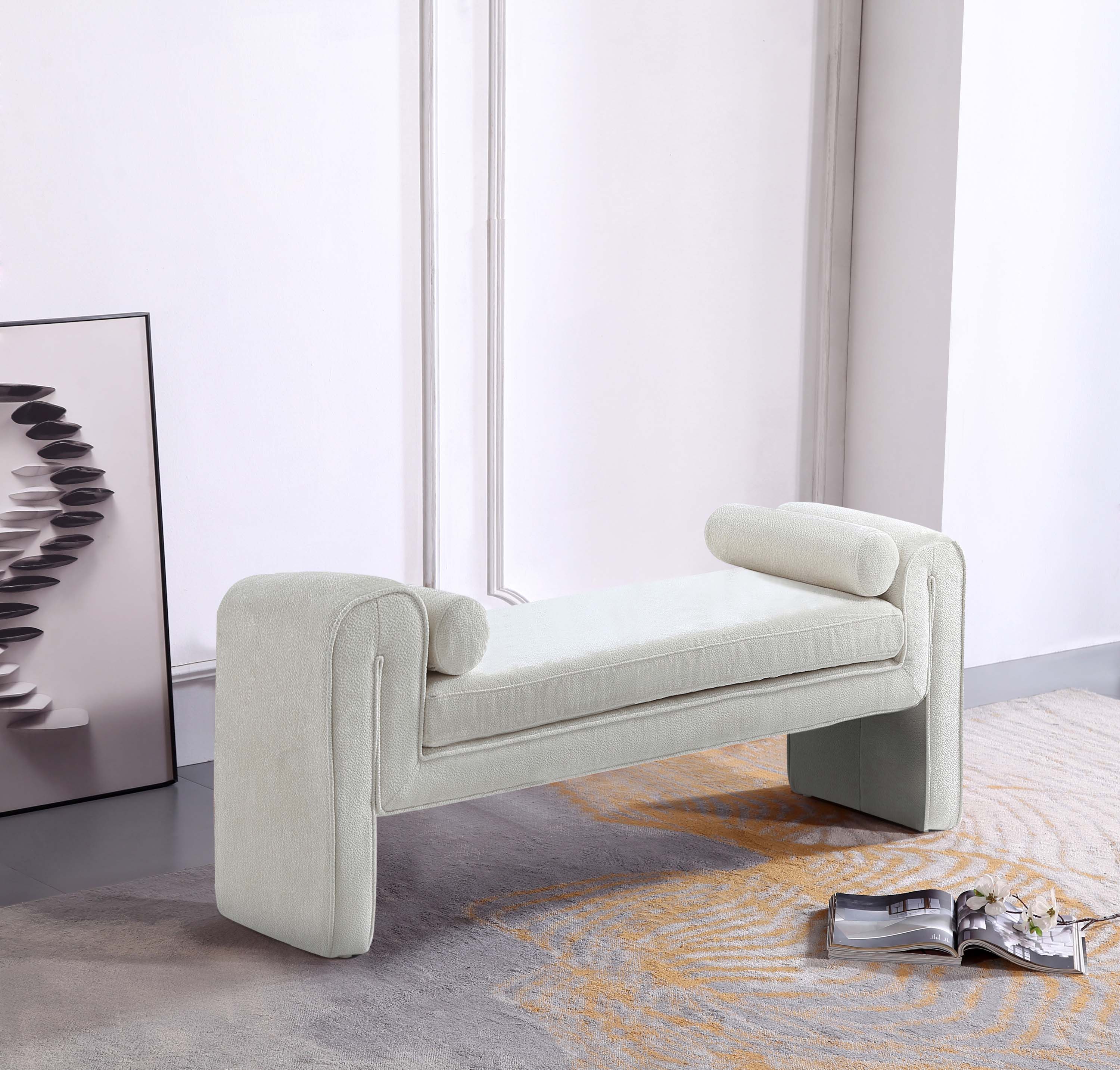 Concord Bench in Ivory - Image 2