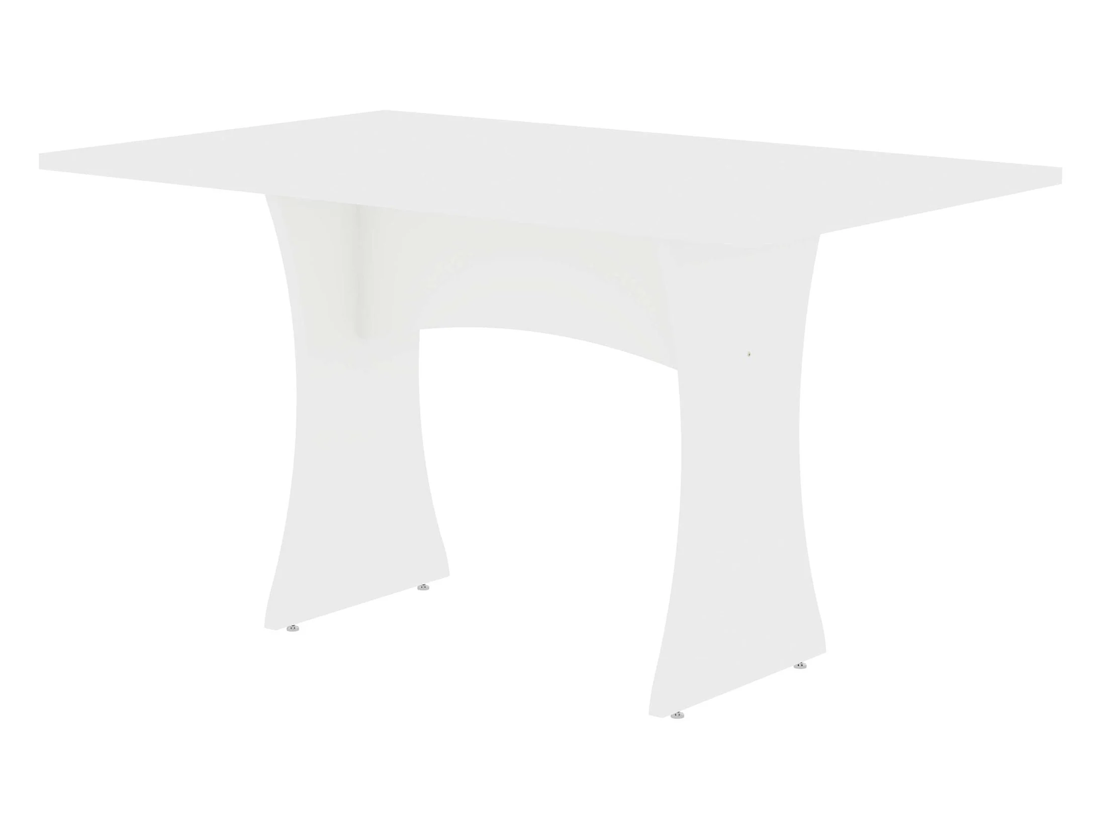 Coney Dining Table in White