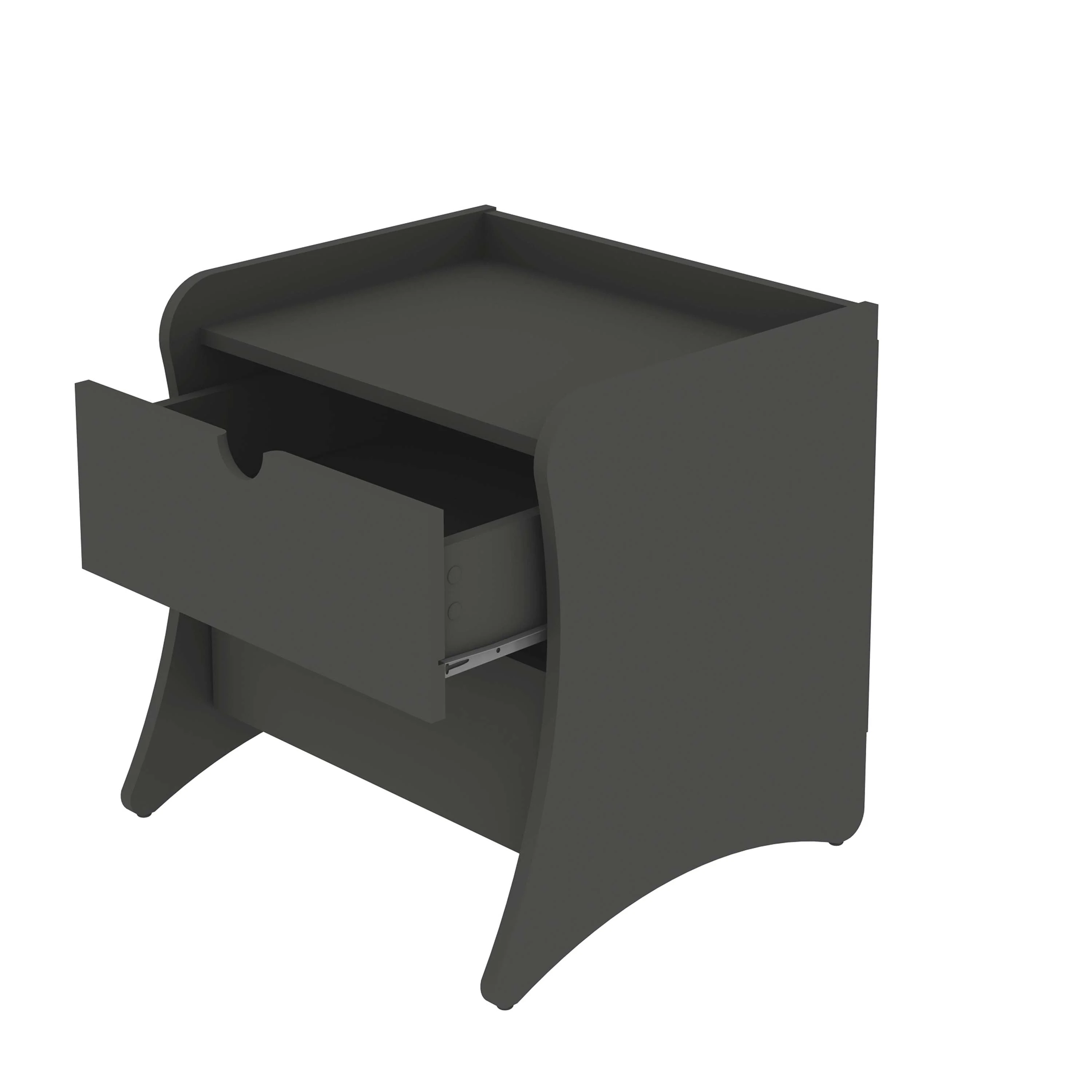 Coney Nightstand in Grey - Image 6