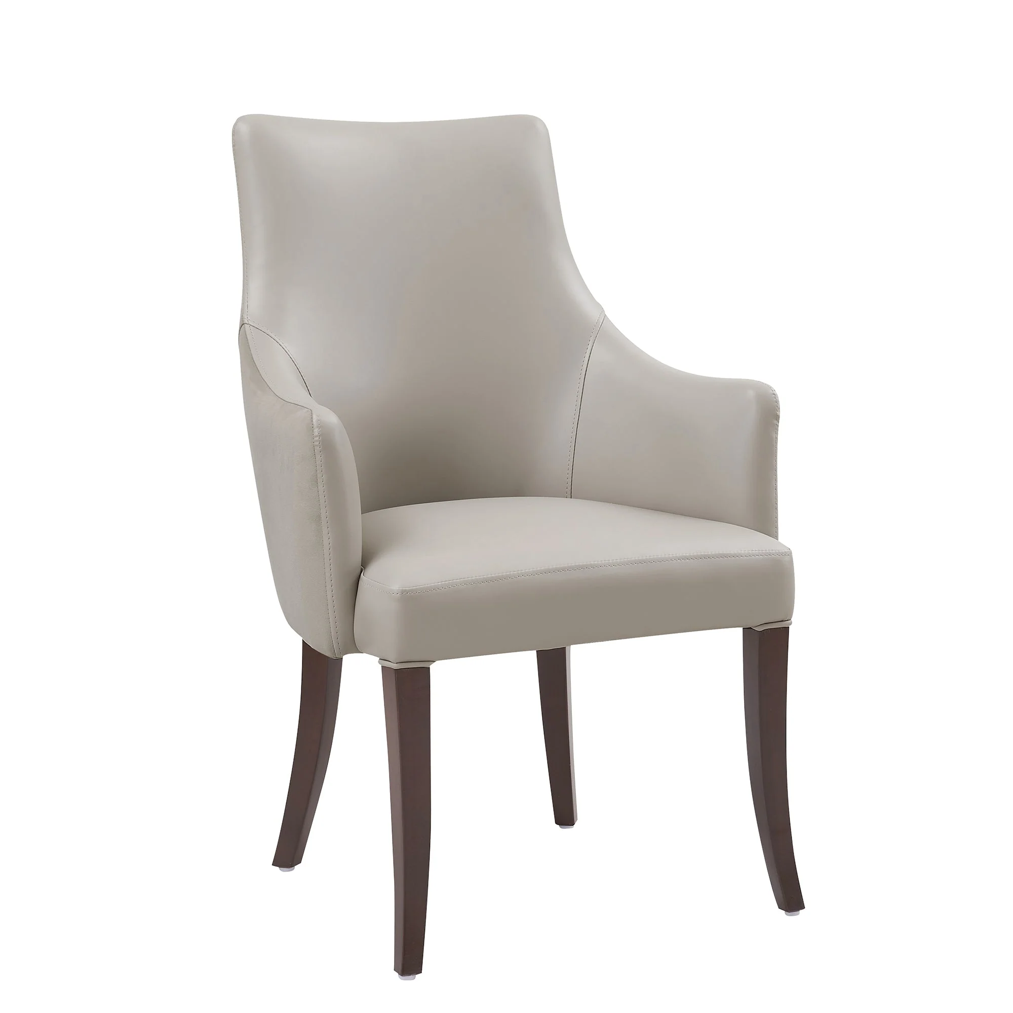 Connie Dining Armchair in Light Grey - Image 6