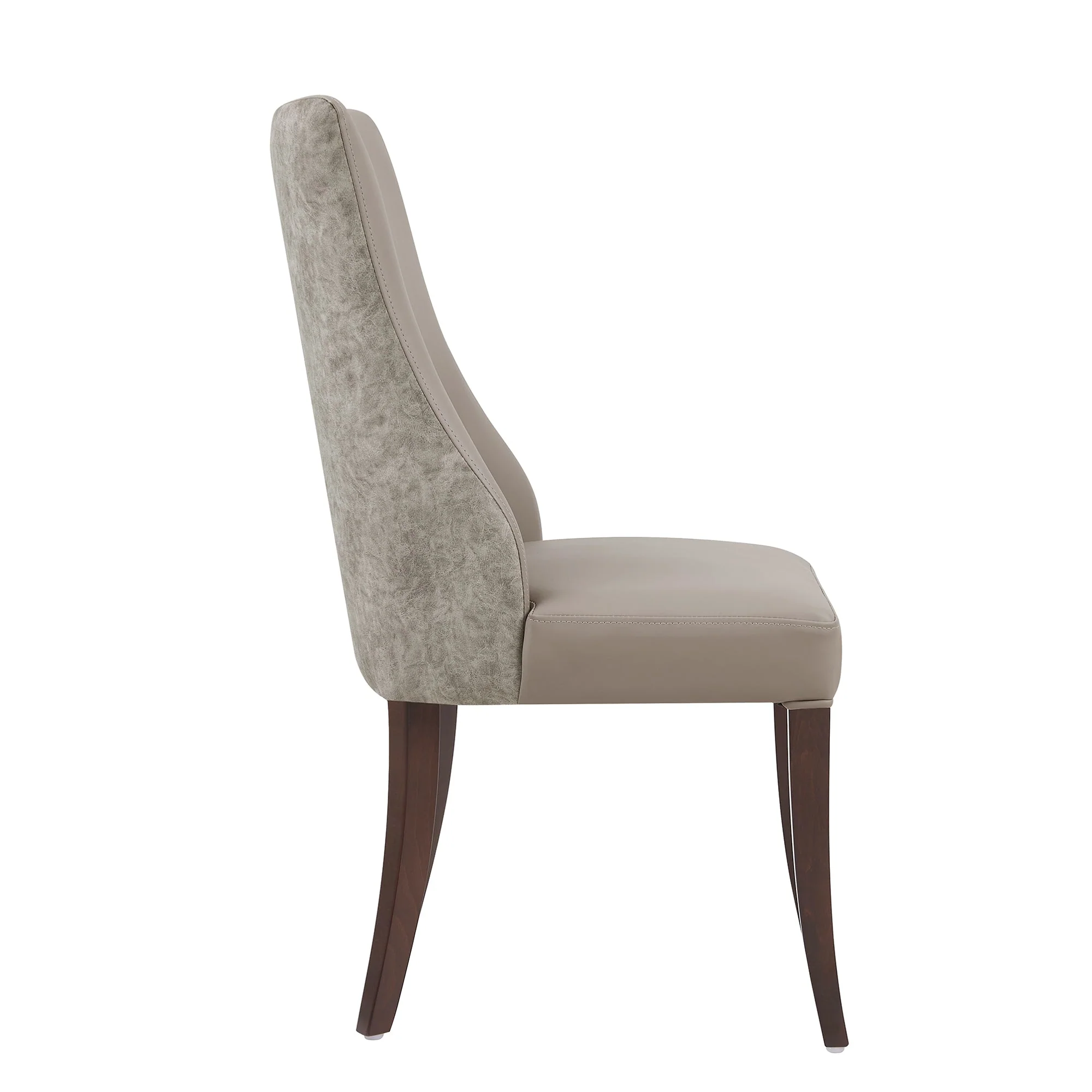 Connie Dining Chair in Taupe (set of 2) - Image 7