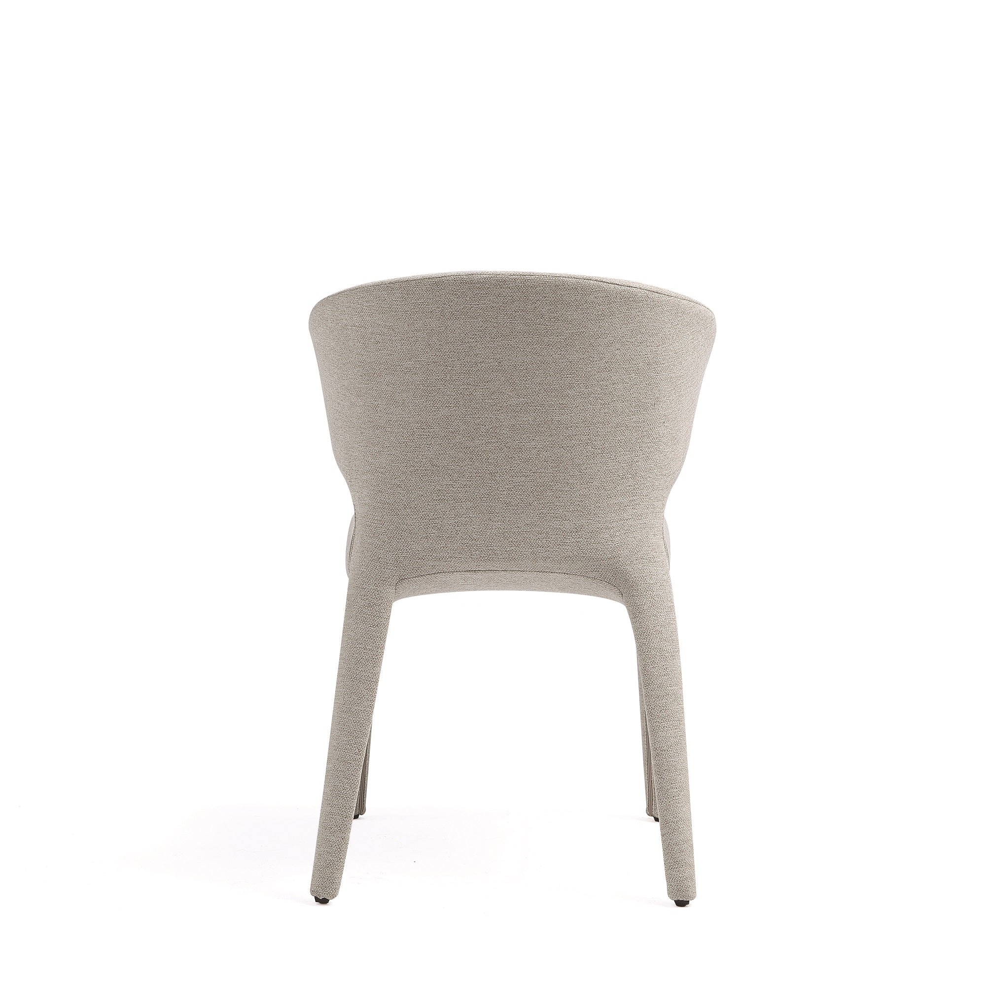 Conrad Woven Tweed Dining Chair in Wheat (set of 4) - Image 8