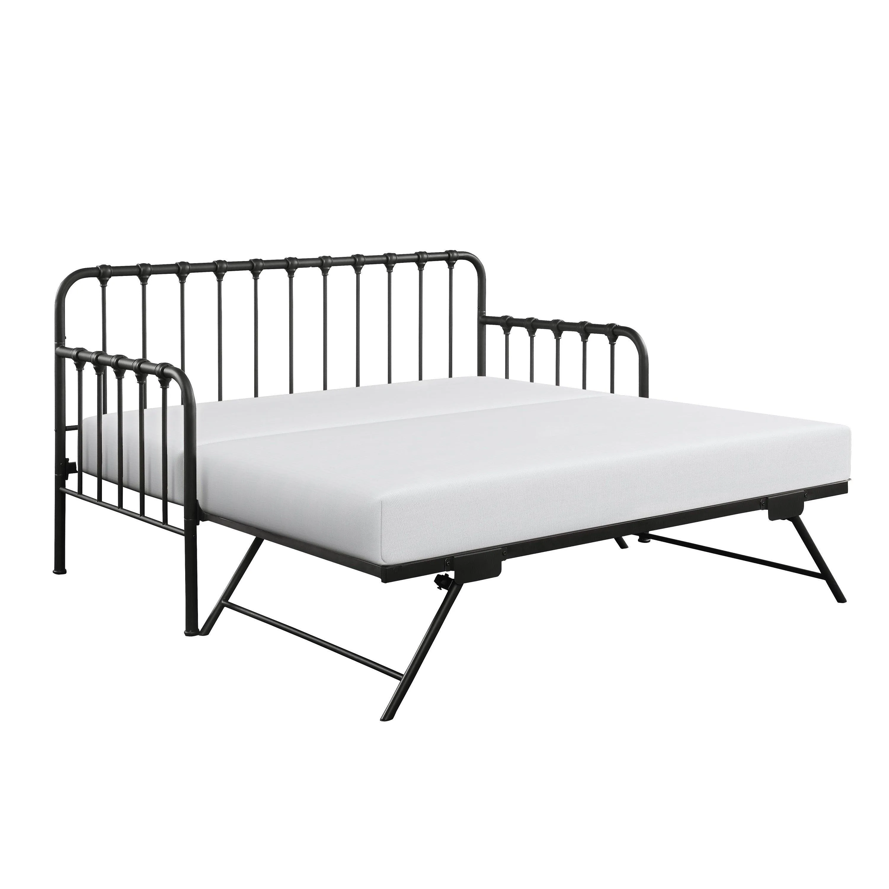 Constance Black Daybed With Lift-Up Trundle - Image 4