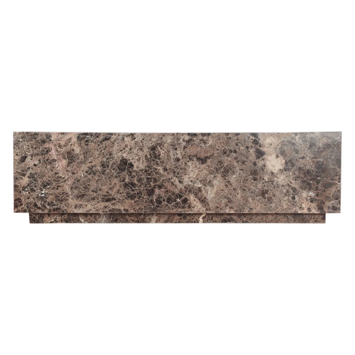 Nile 50" Coffee Table in Dark Emperador Marble - Image 4
