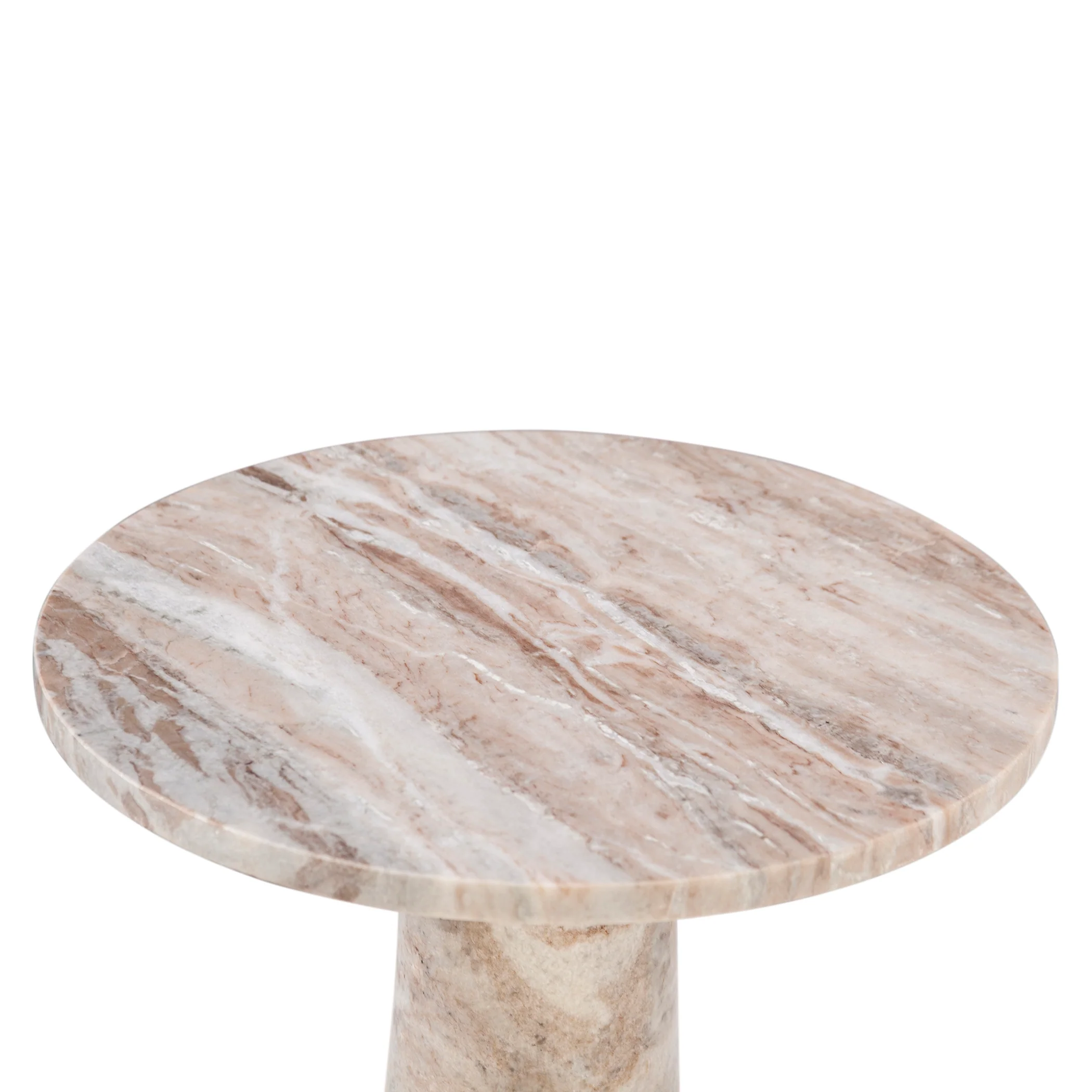 Nile 38" Coffee Table in Brown Toronto Marble - Image 3