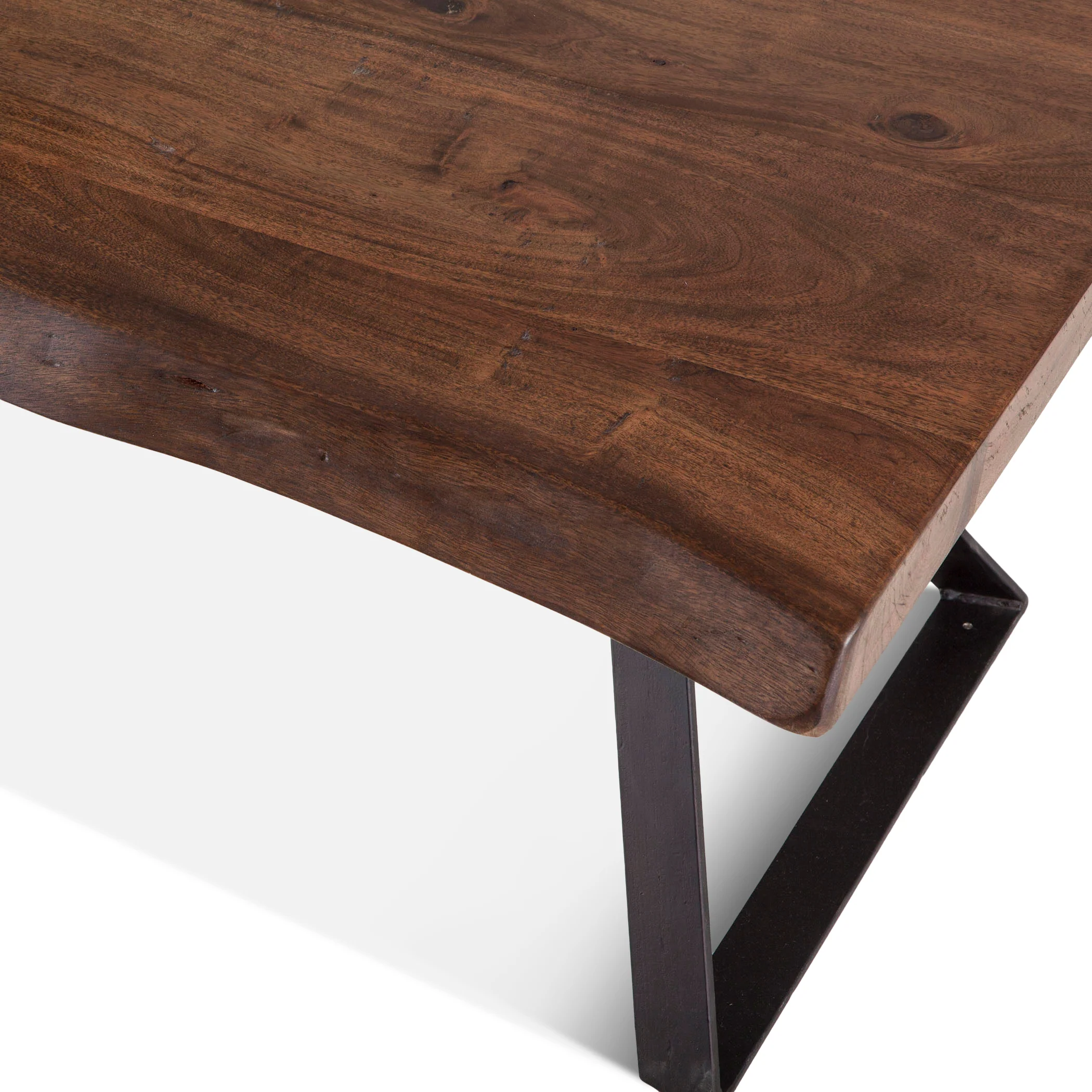 London Loft 54" Coffee Table in Walnut - Image 4