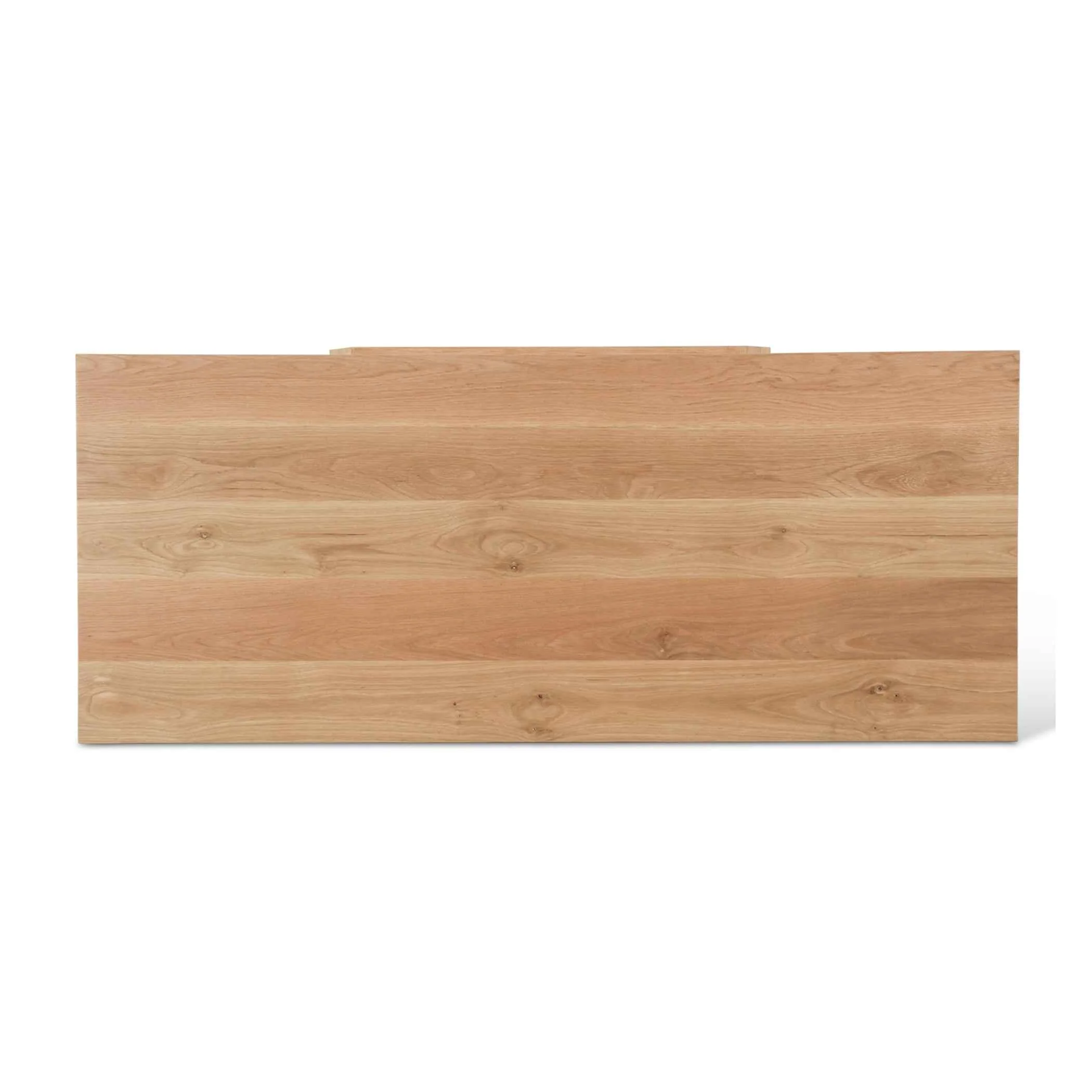 Anvil 58" Coffee Table in Natural Oak - Image 4