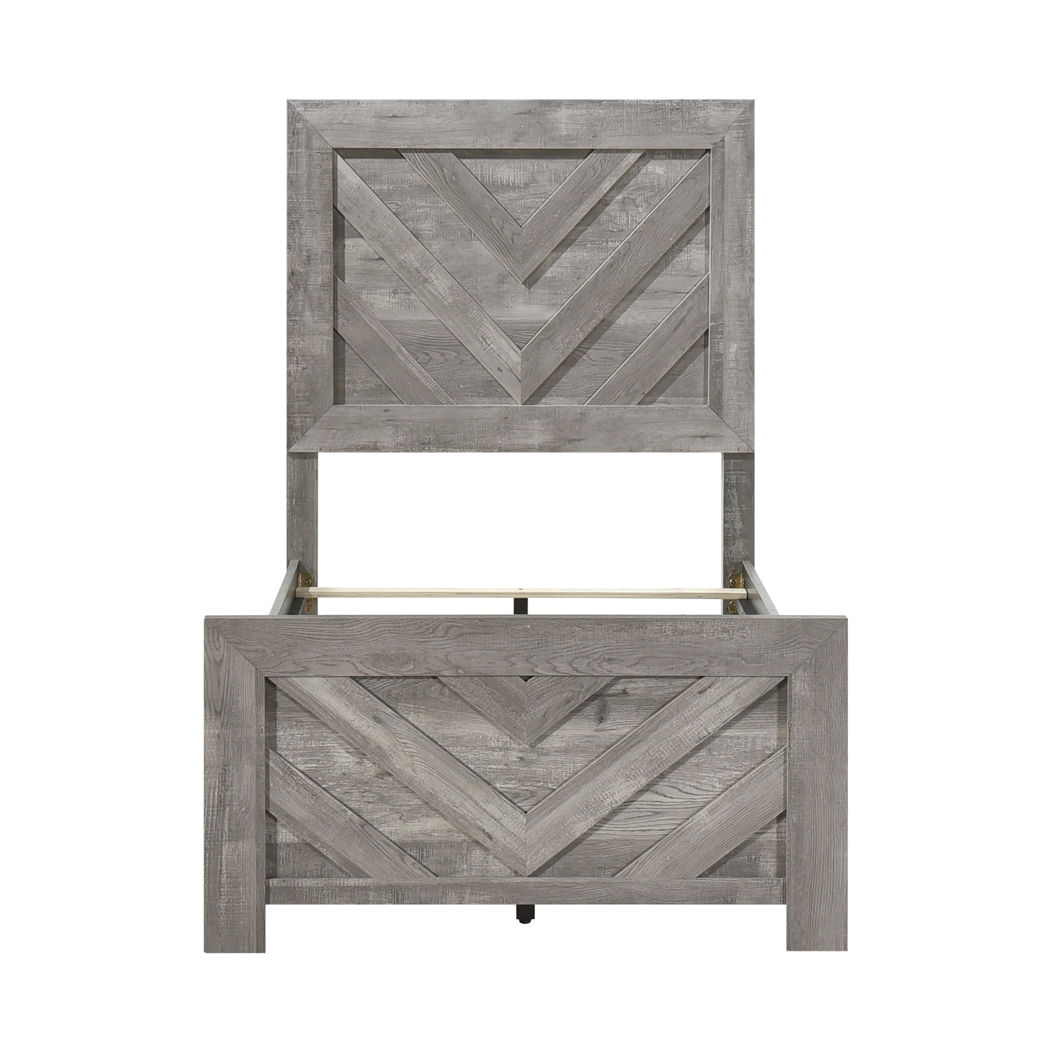 Corbin Gray Crossbuck Panel Youth Bedroom Set - Image 3