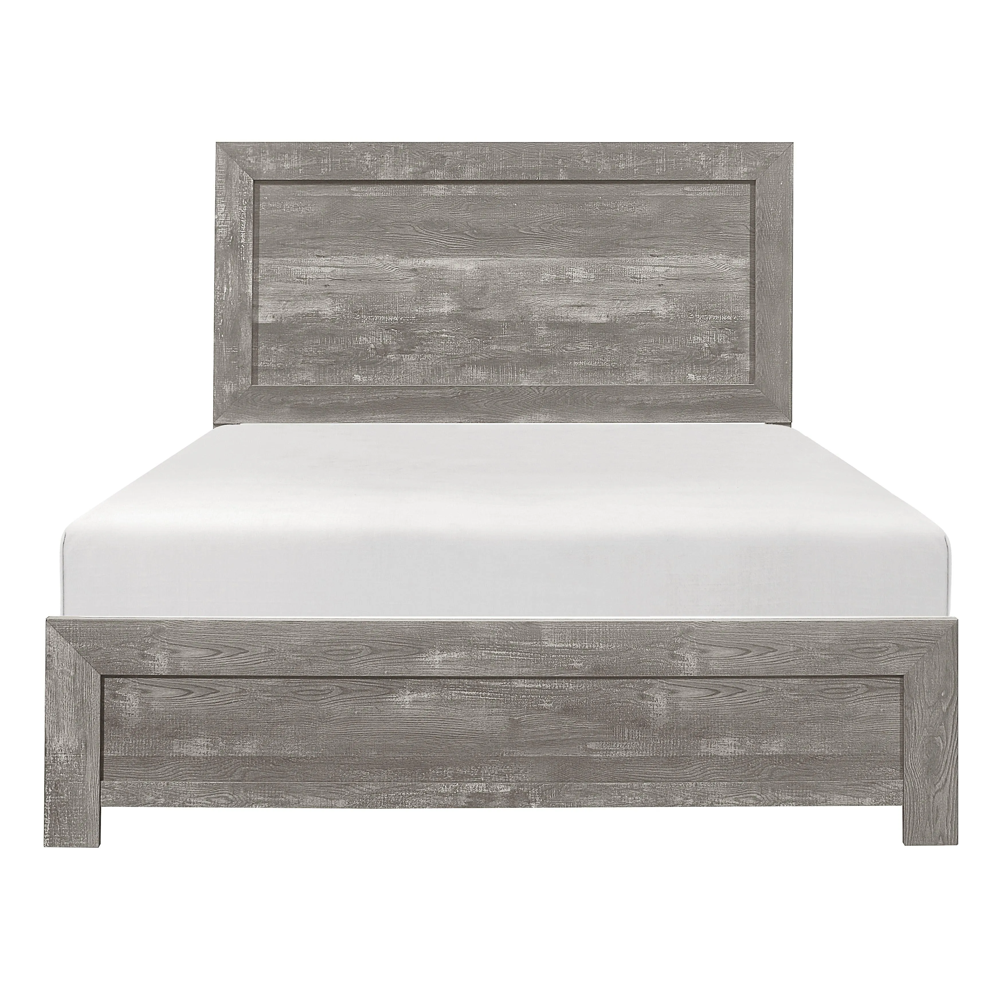 Corbin Gray Full Panel Bed - Image 3