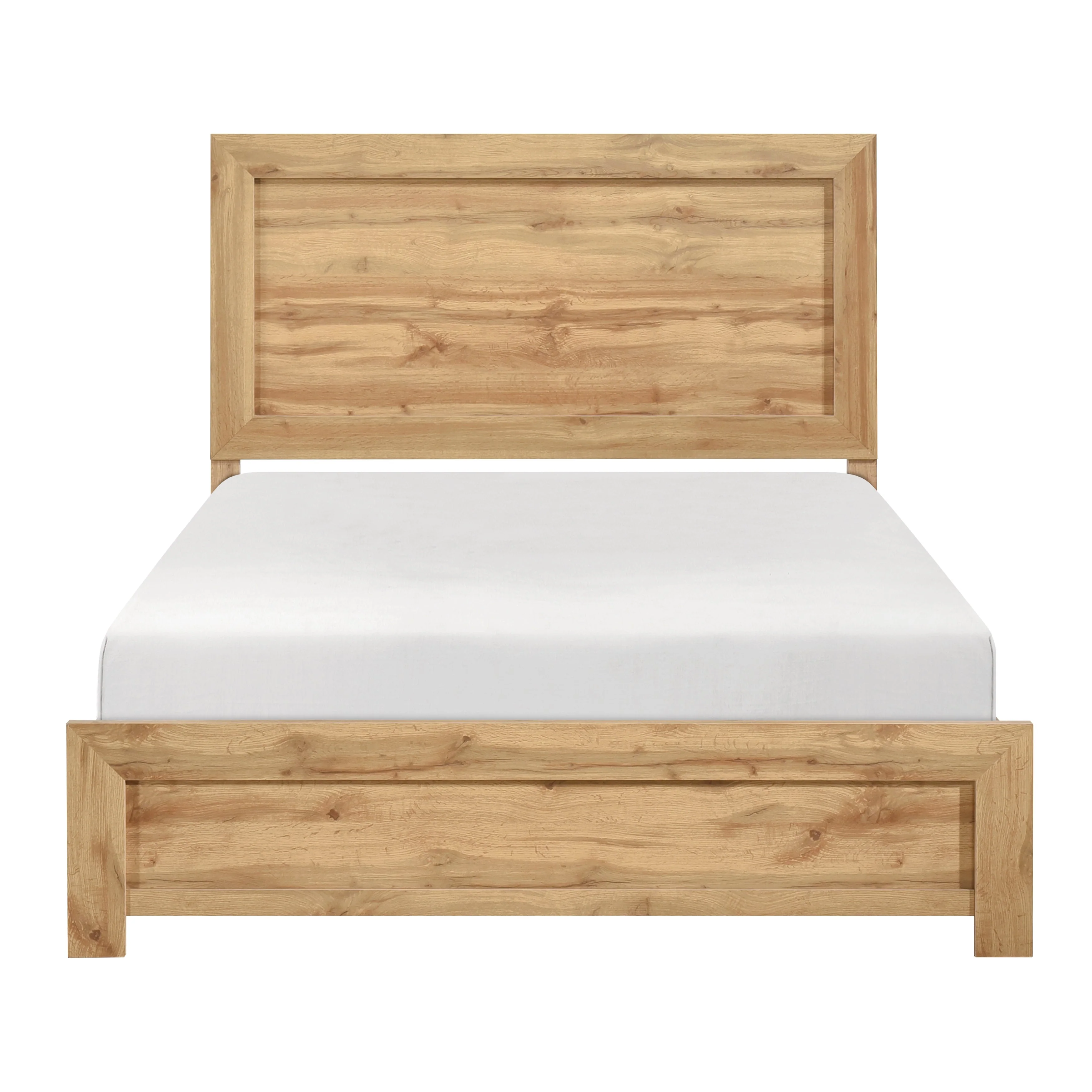 Corbin Natural Full Panel Bed
