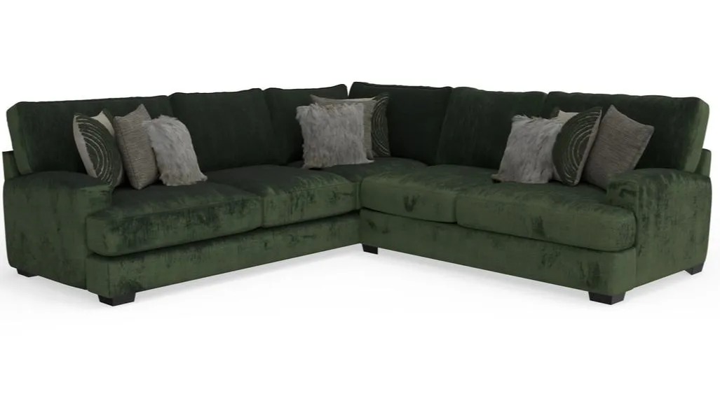 Corinthian Luscious Pine 3-Piece Sectional - Image 2