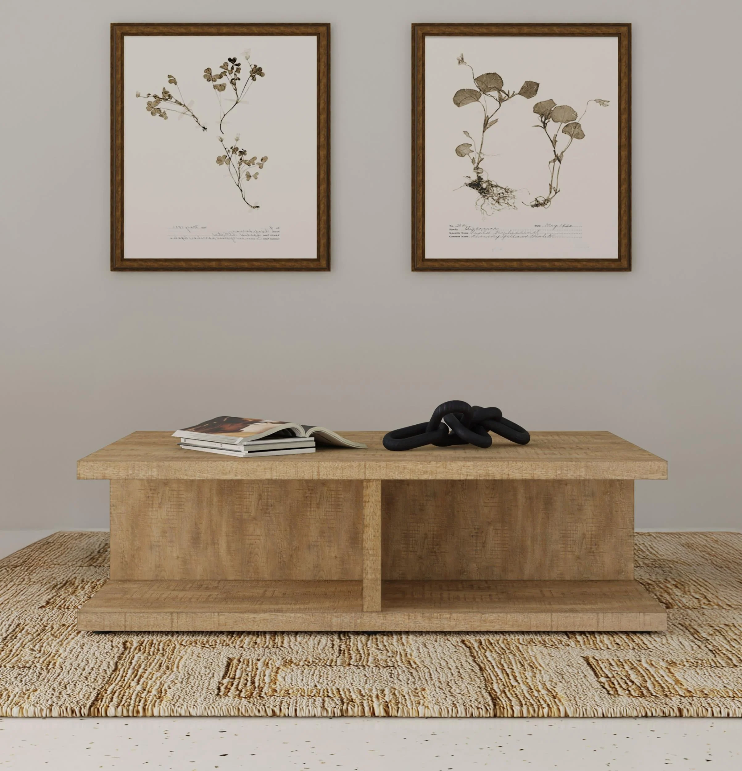 Cortona Mango Square Coffee Table