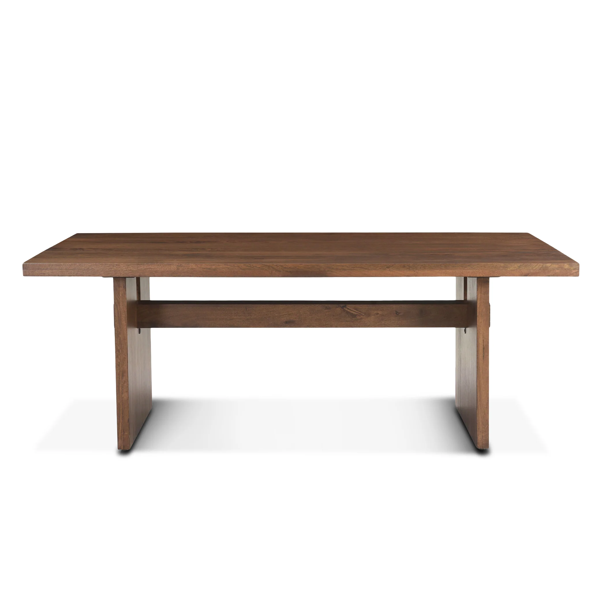 Cosmopolitan 82" Dining Table in Honey Brown