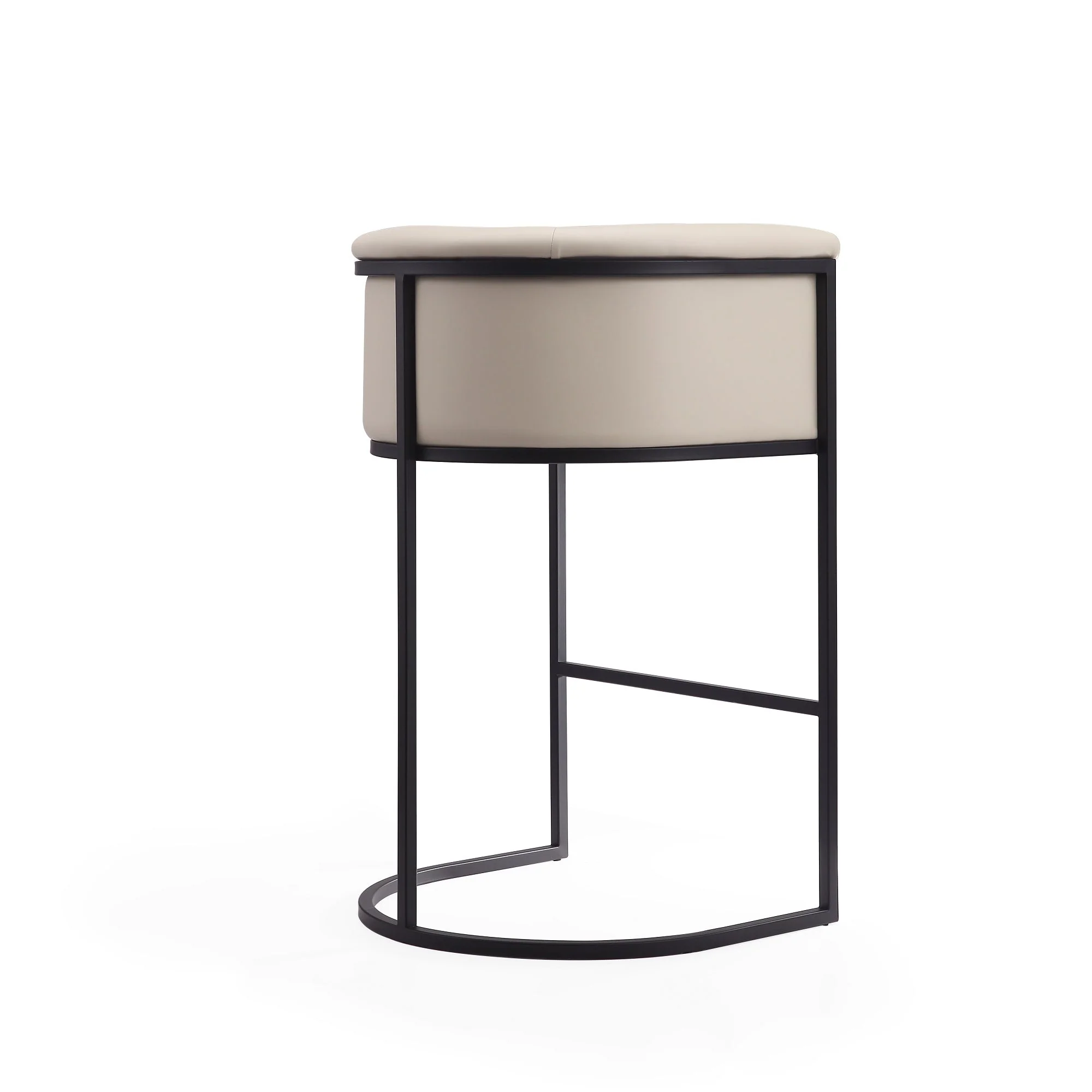 Cosmopolitan Barstool in Cream and Black - Image 6