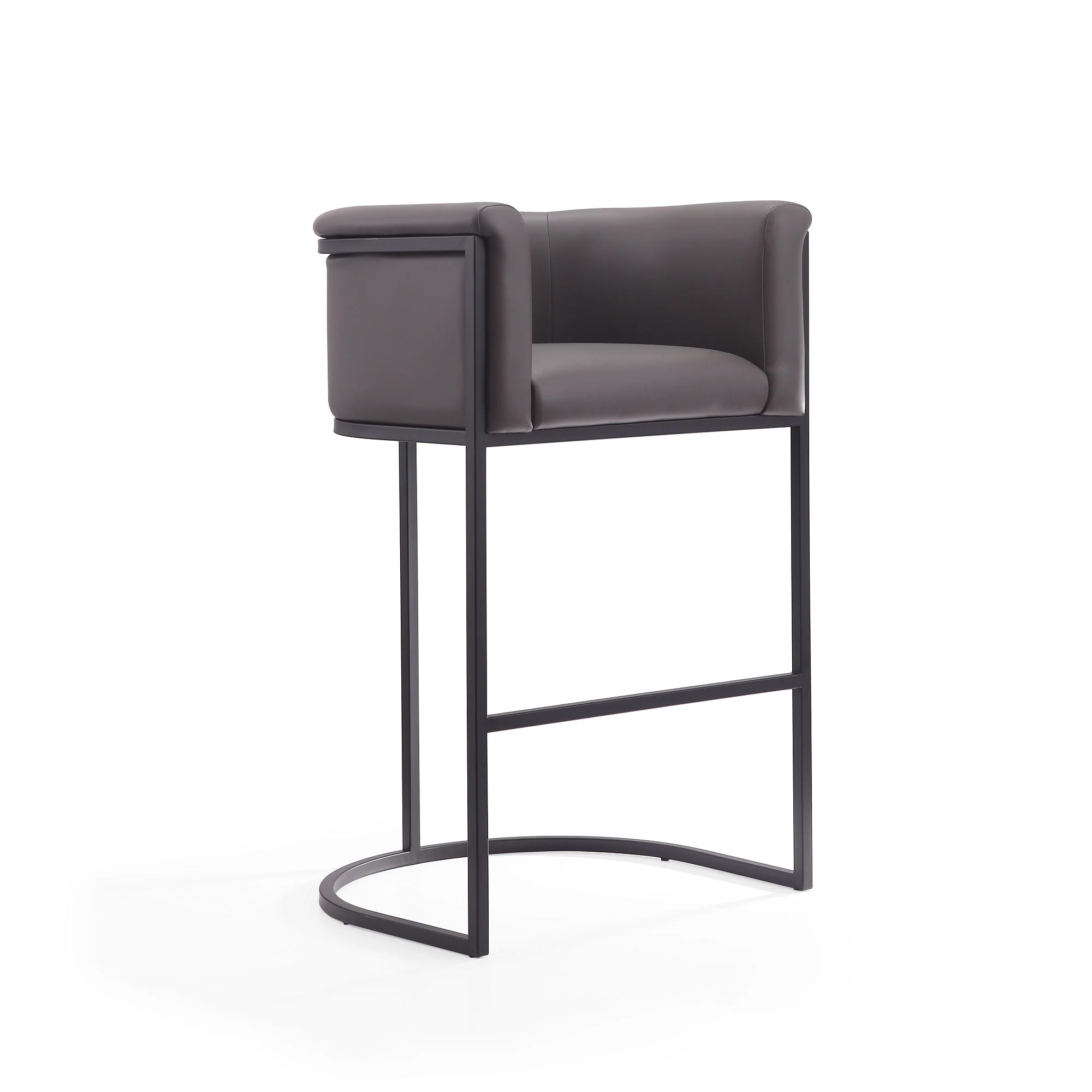 Cosmopolitan Barstool in Pebble and Black (set of 2) - Image 4