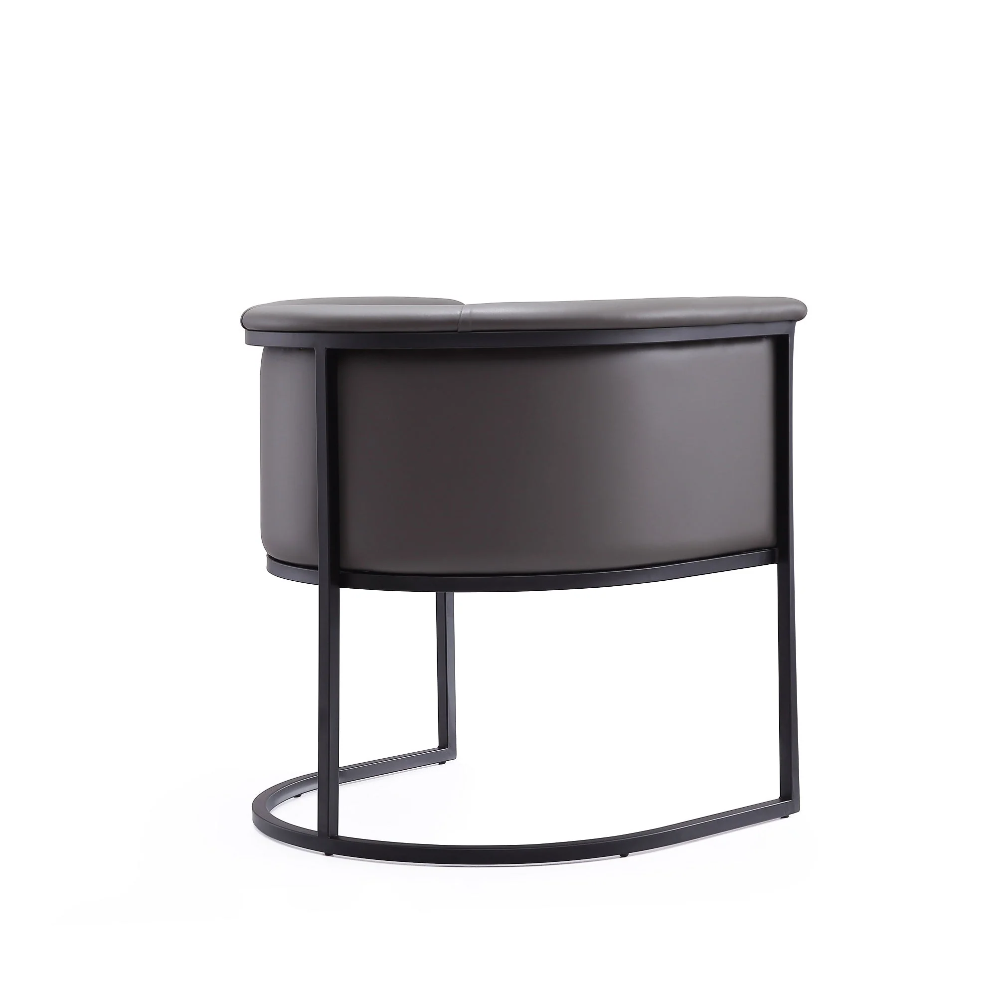 Cosmopolitan Dining Chair in Pebble and Black (set of 2) - Image 7