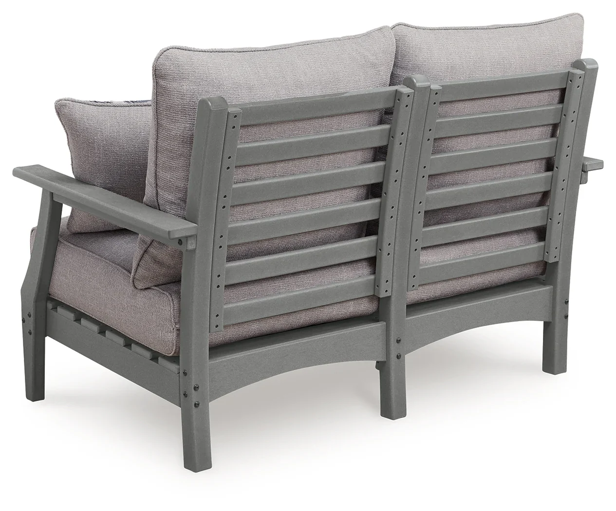 Cove Beach Gray Loveseat w/Cushion - Image 4